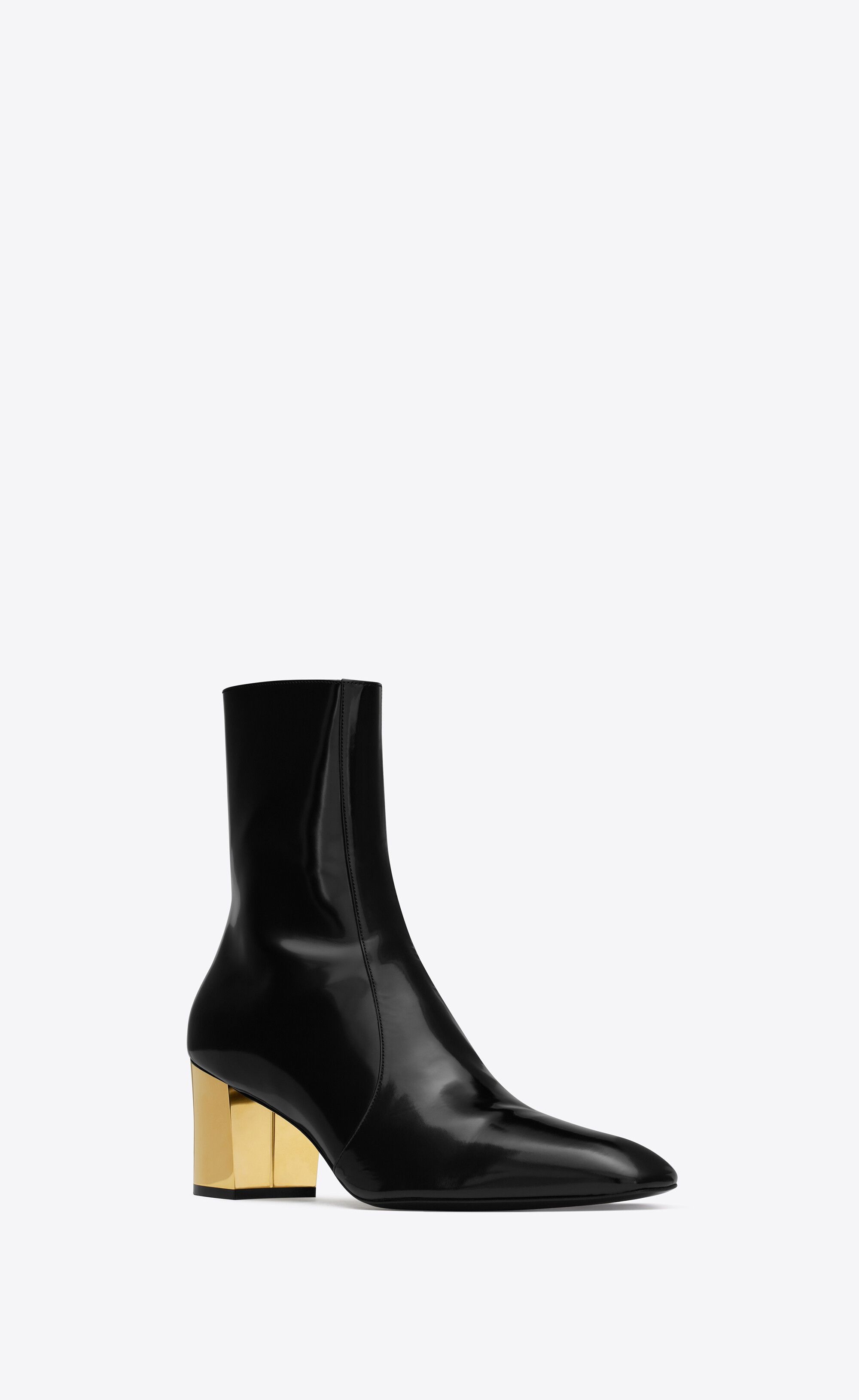 Saint Laurent Paris o1s1wg110225 Xiv Zipped Boots in Black Size US 9 / EU 42 - 4 Thumbnail