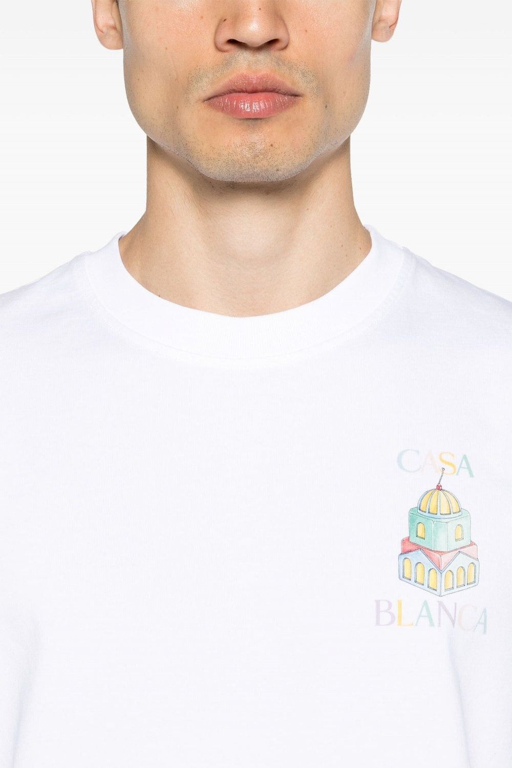 Casablanca o1mle0326 Printed T-Shirt Objects in White Size US XS / EU 42 / 0 - 5 Thumbnail