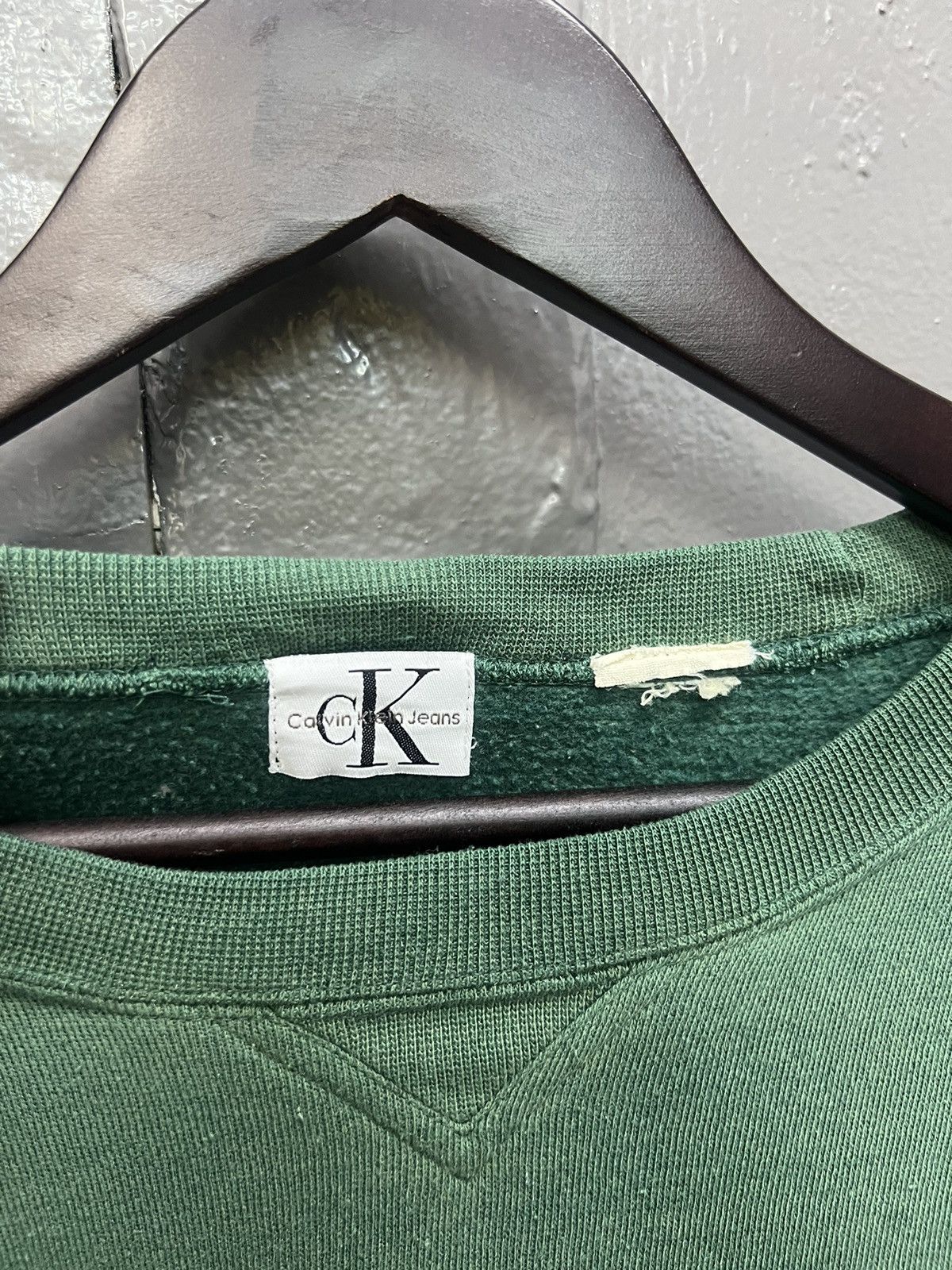 Calvin Klein Vintage Calvin Klein Jeans Crewneck Sweathsirt Size US XXL / EU 58 / 5 - 5 Thumbnail