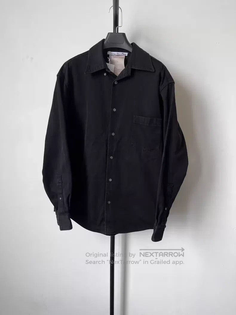 Acne Studios Acne Studios Solid Color Collar Zip Long Sleeve Jacket - B Size US S / EU 44-46 / 1 - 1 Thumbnail