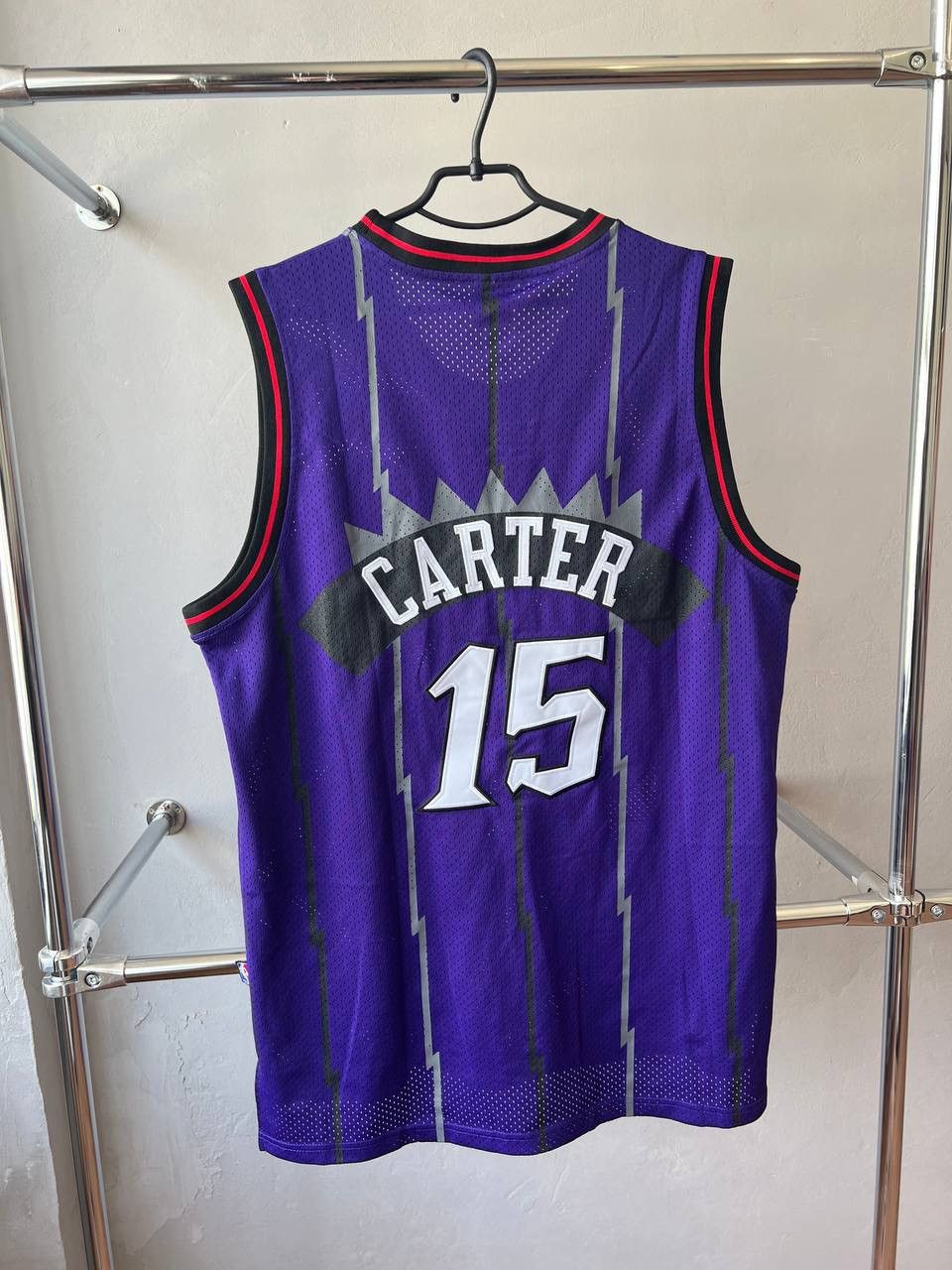 NBA 1998/99 NBA TORONTO RAPTORS #15 CARTER BASKETBALL JERSEY XL Size US XL / EU 56 / 4 - 8 Thumbnail