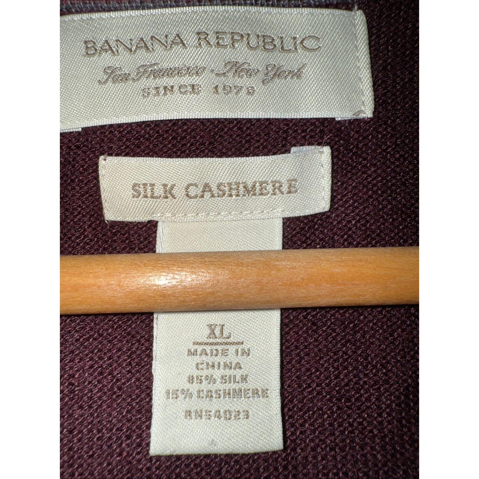 Banana Republic Banana Republic Men's Argyle Silk Cashmere Sweater XL 54023 Size US XL / EU 56 / 4 - 5 Thumbnail