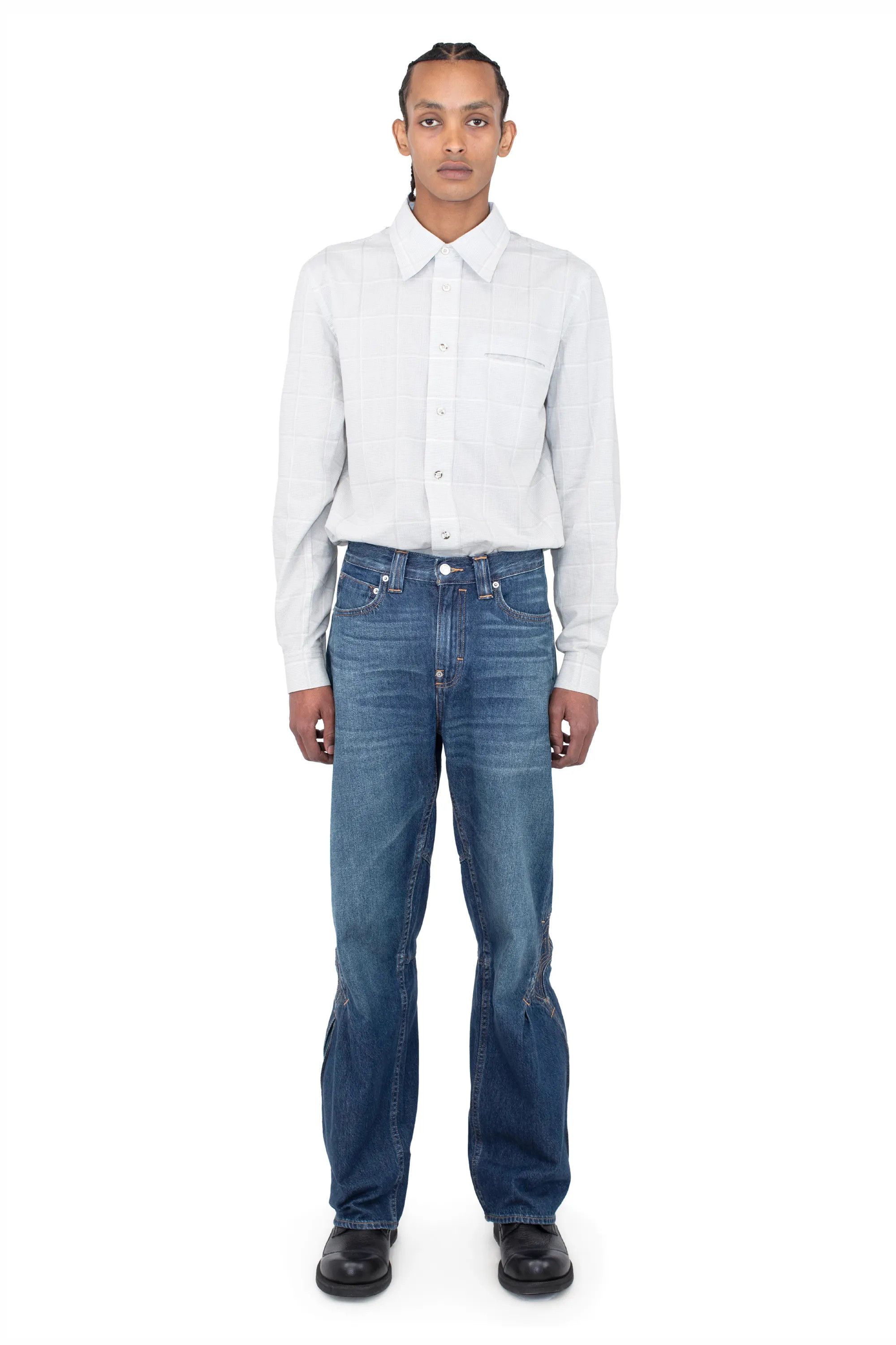 Kiko Kostadinov × Levi's LEVI'S ARTICULATE JEANS - BLUE Size US 30 / EU 46 - 17 Thumbnail