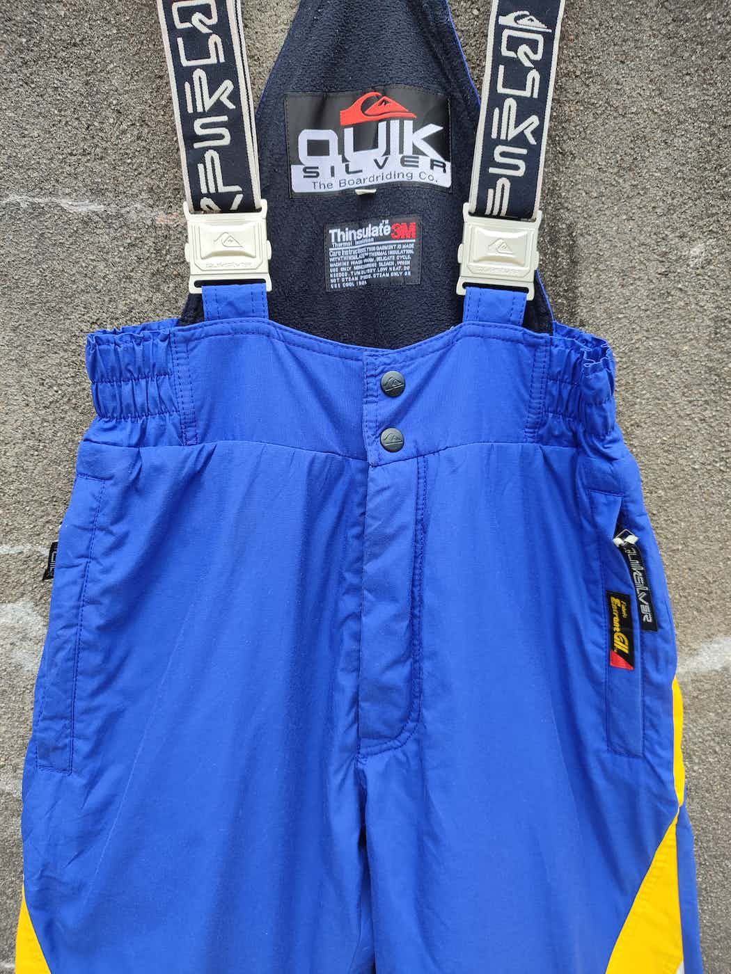 Quiksilver Vintage Quiksilver Thinsulate Insulated Snow Bib Pants Size US 30 / EU 46 - 6 Thumbnail