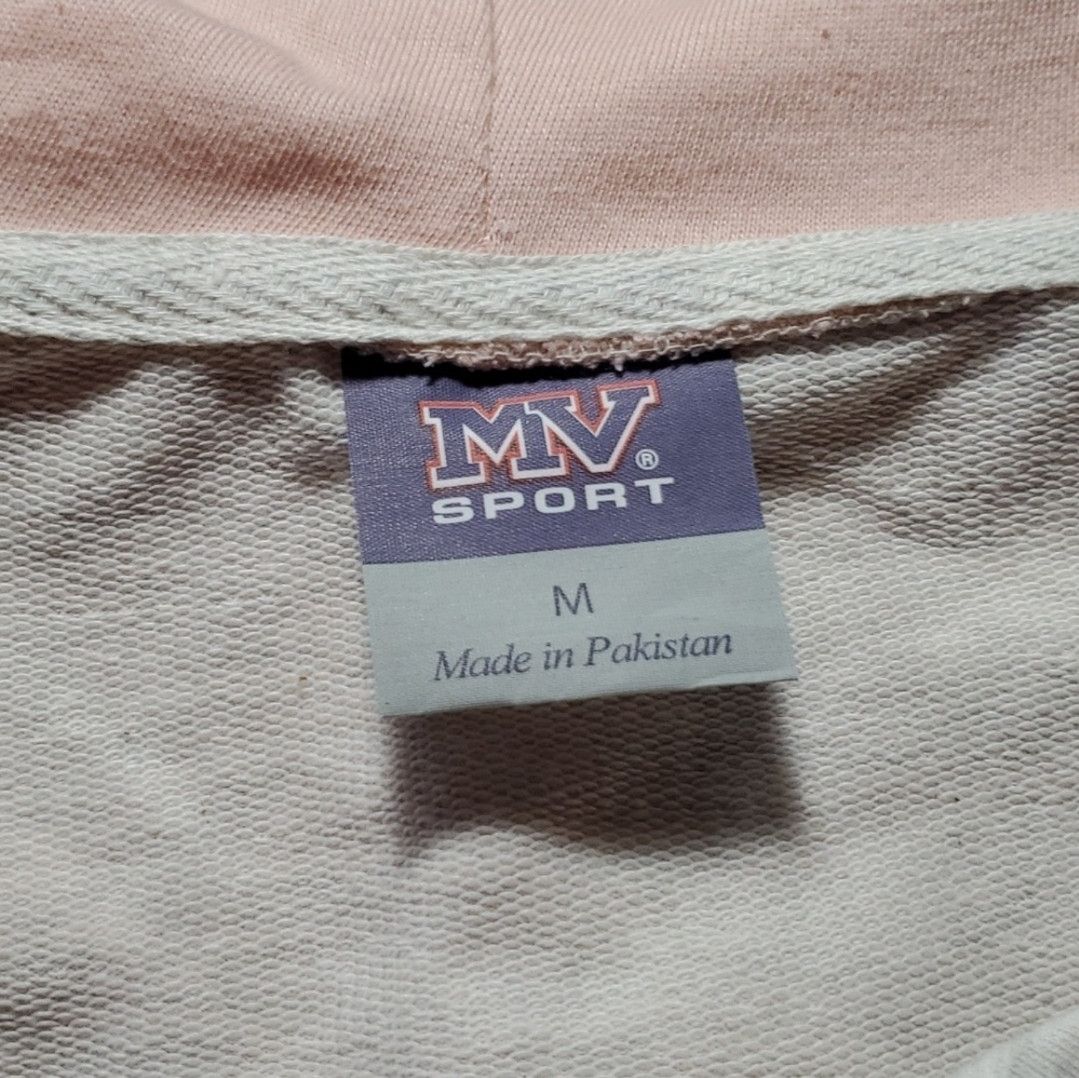 Other MV Sport Size M NEW Hoodie Terrycloth Cameo Pink Heather Size M / US 6-8 / IT 42-44 - 7 Thumbnail