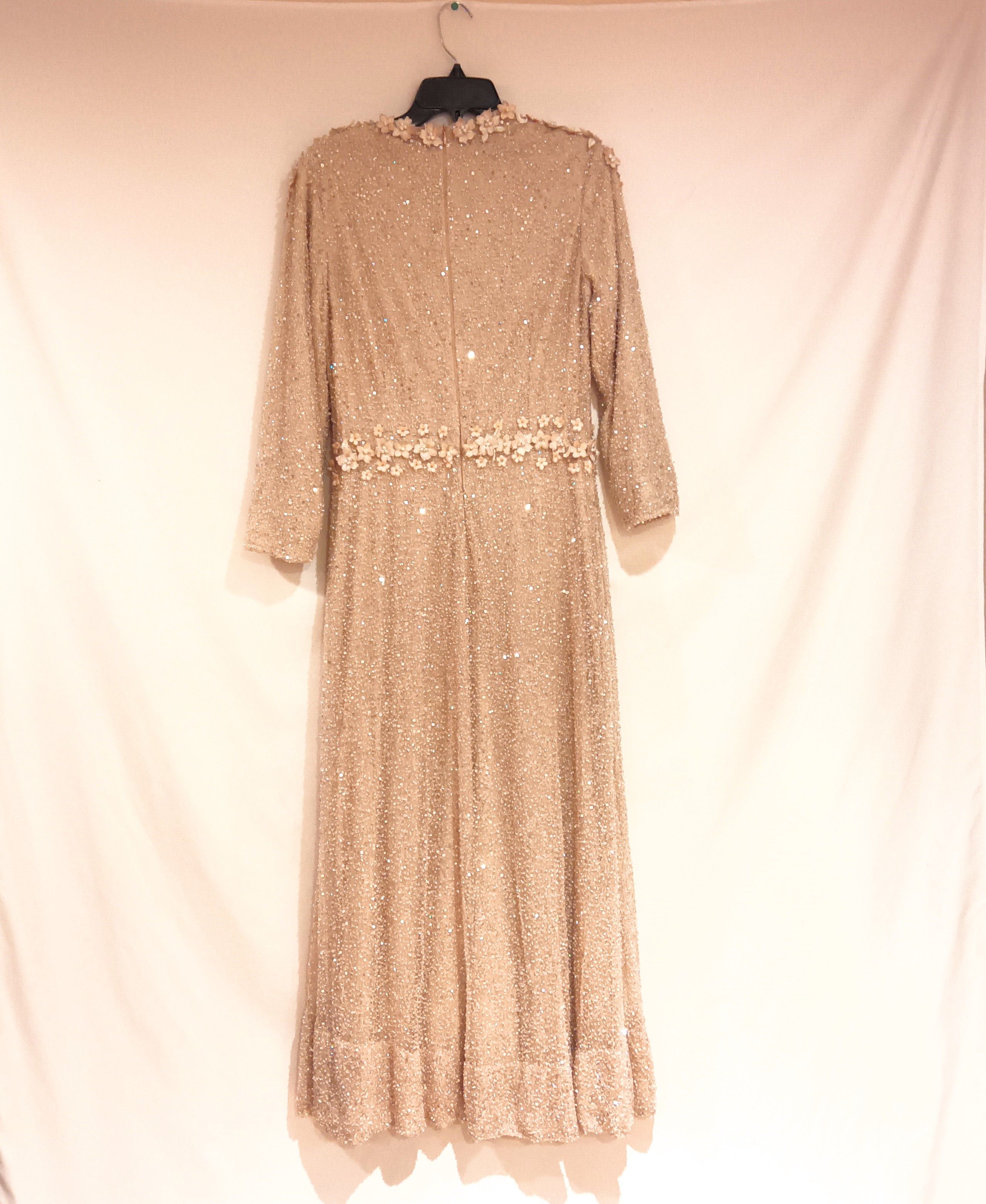 beige dress size 16 Plus Size Soft Lace Chiffon Boho Beige A-line Wedding Dress Light Ivory main image 0