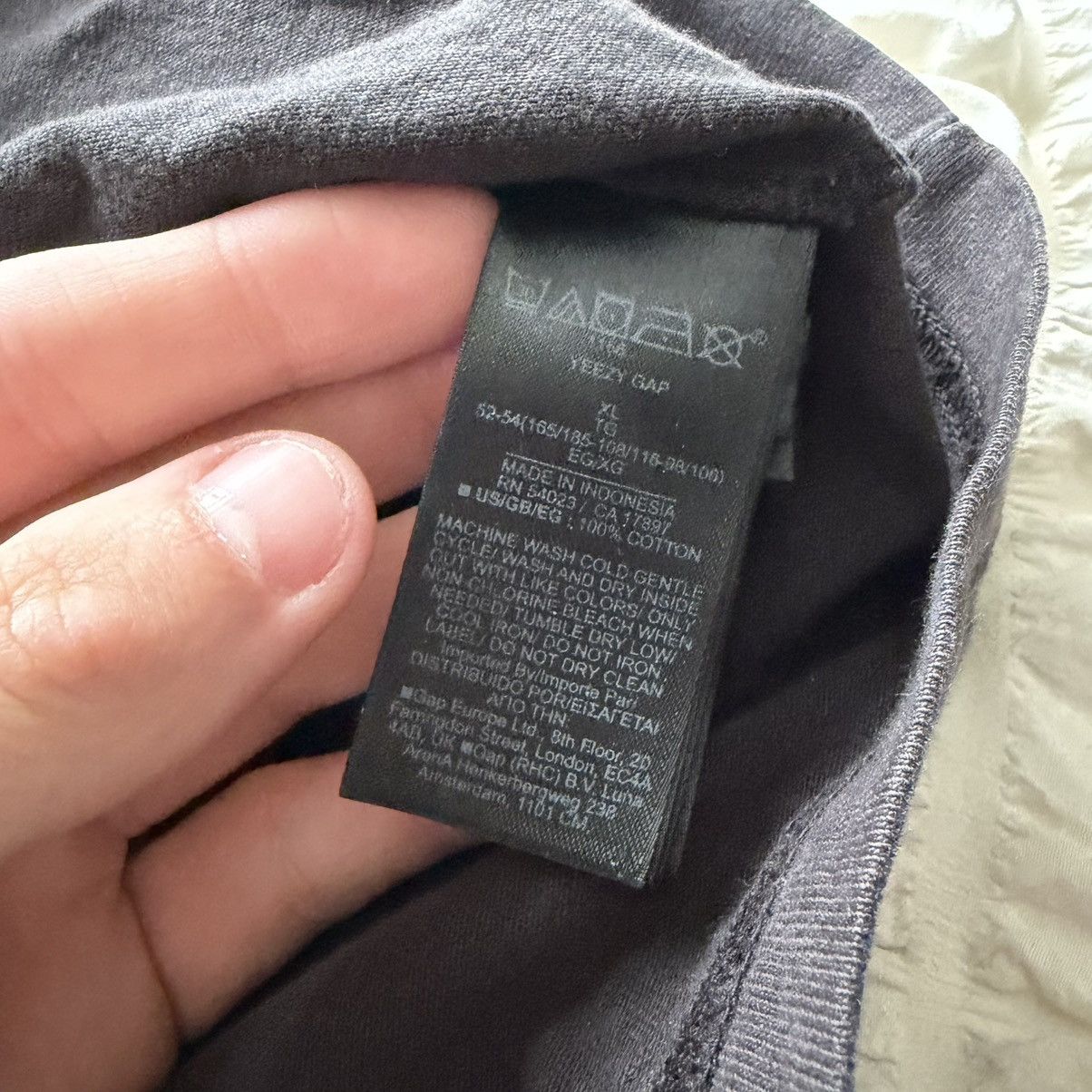 Gap × Yeezy Unreleased Yeezy Gap Ye Fit Tank Top Size XL Black Mainline Size US XL / EU 56 / 4 - 4 Thumbnail