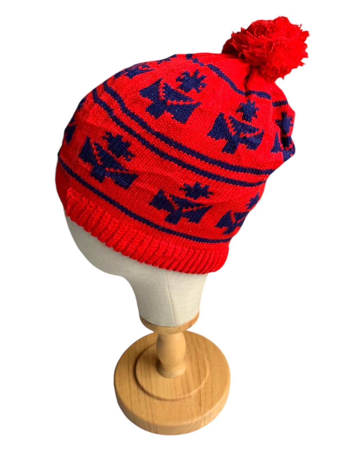 Japanese Brand × Kapital × Vintage Knitted Winter Sessions Rare Design Beanie Hats Size ONE SIZE - 2 Thumbnail