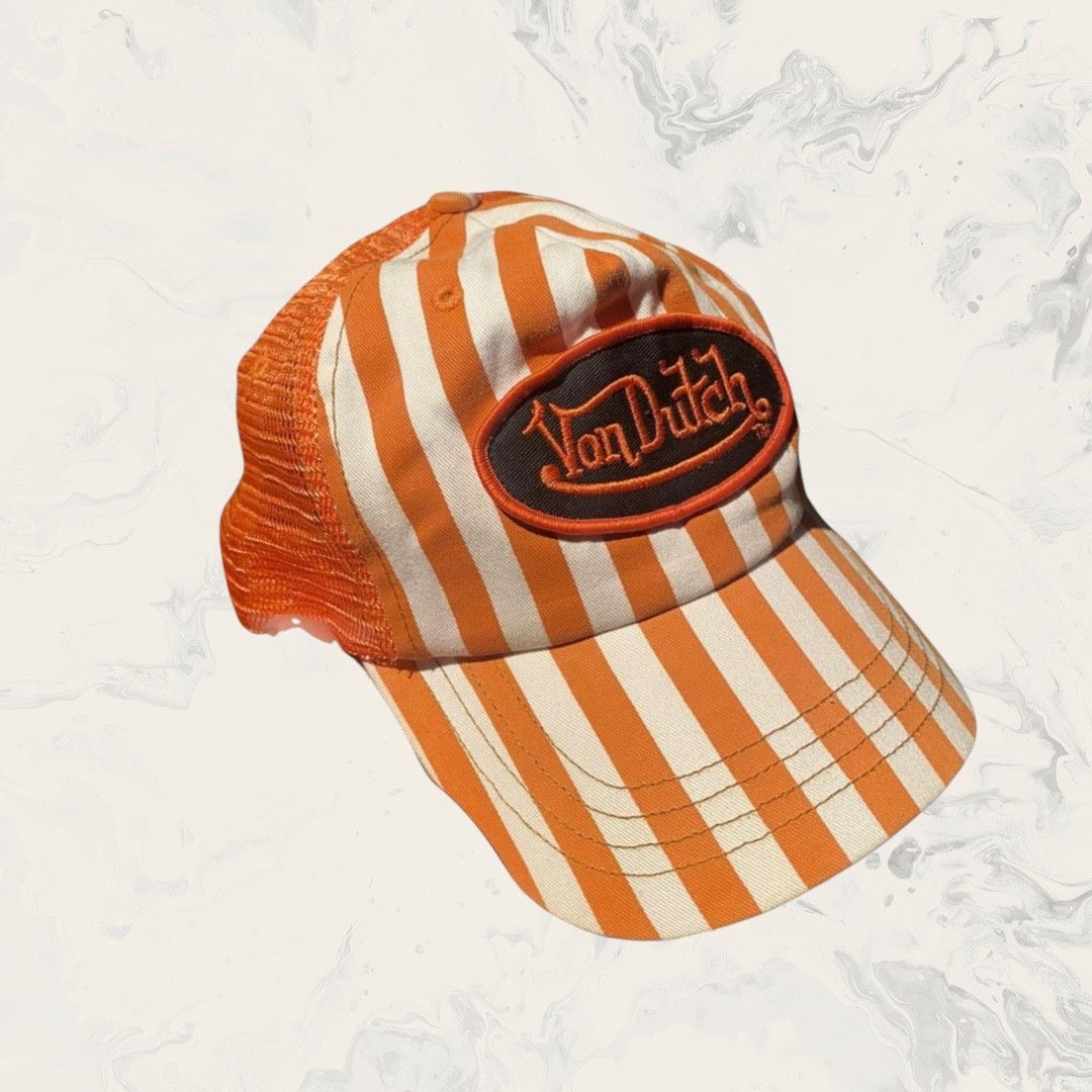 Von Dutch Von Dutch Striped Trucker hat Size ONE SIZE - 1 Thumbnail