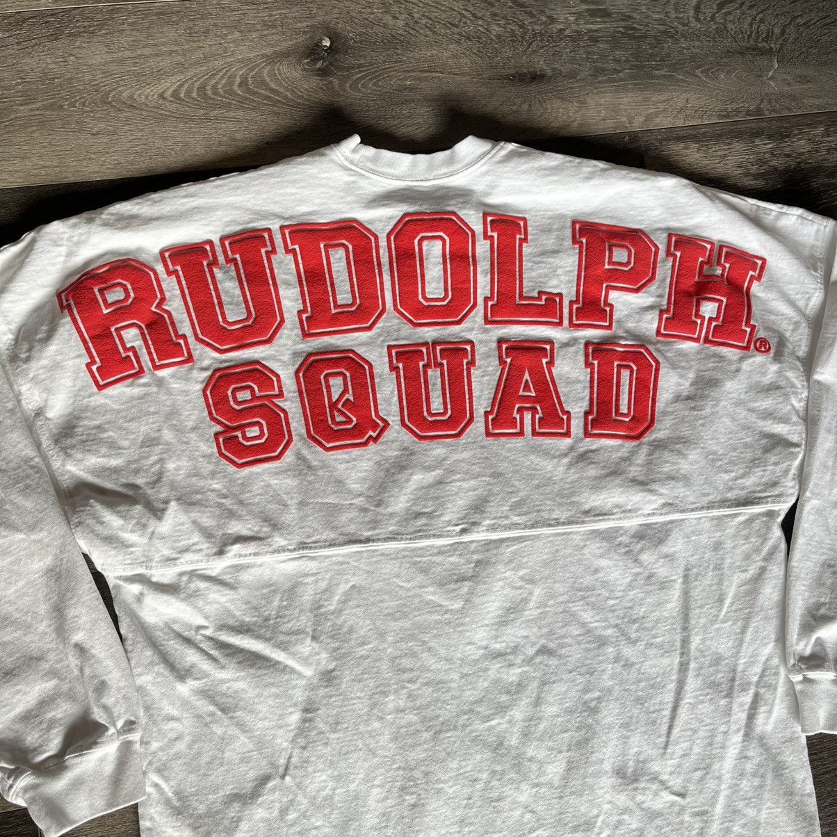 Vintage Rudolph the Red-Nosed Reindeer Spirit Jersey Longsleeve Tee Size US M / EU 48-50 / 2 - 6 Thumbnail