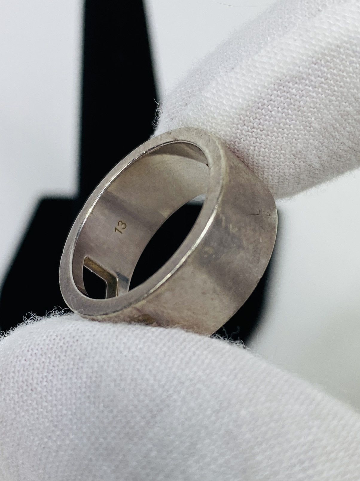 Gucci Gucci .925 Silver G Ring Size 13 Size ONE SIZE - 4 Thumbnail