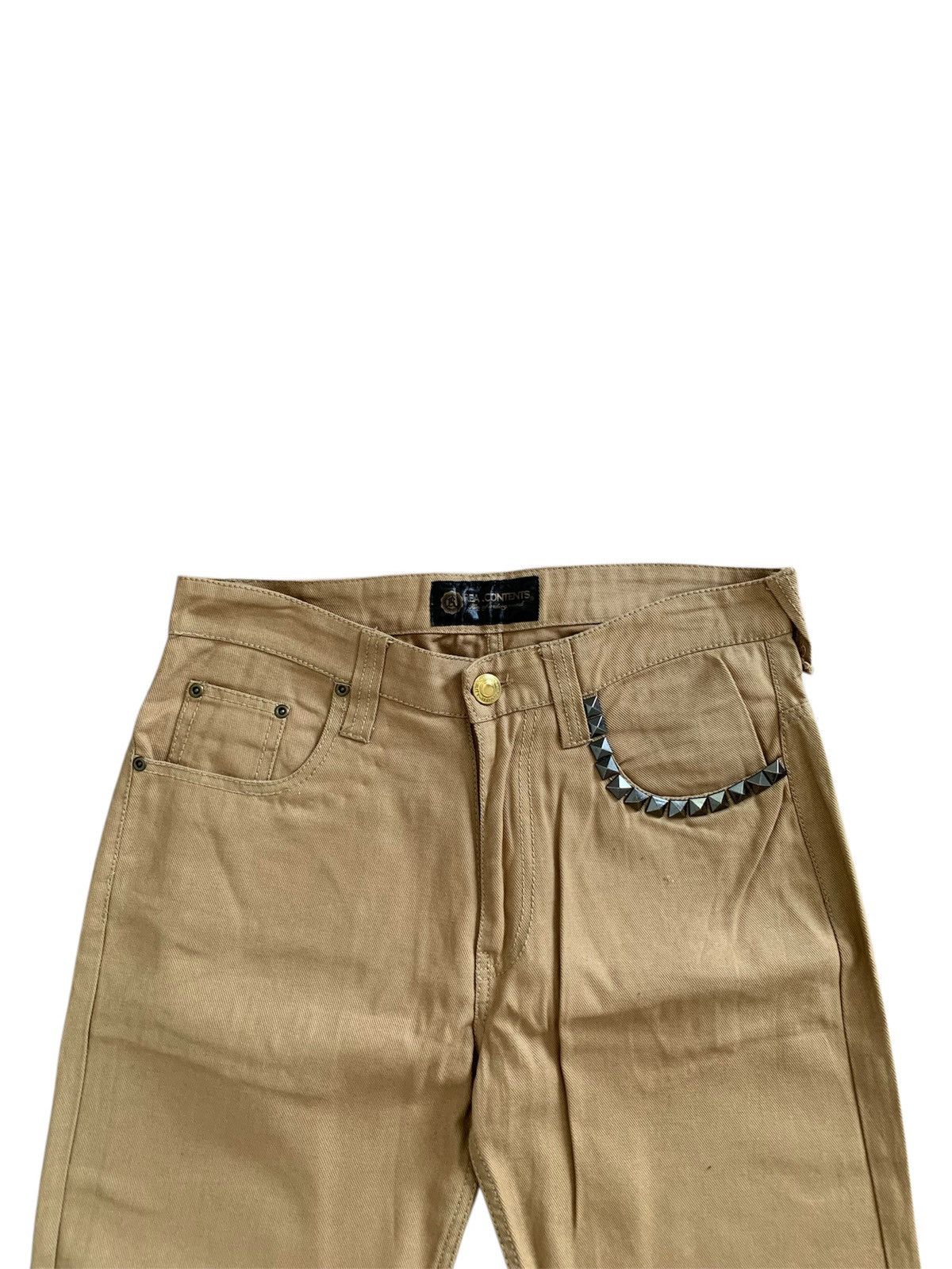 Hysteric Glamour The Real Contens Japan Embroidery Studded Pants Size US 30 / EU 46 - 7 Thumbnail