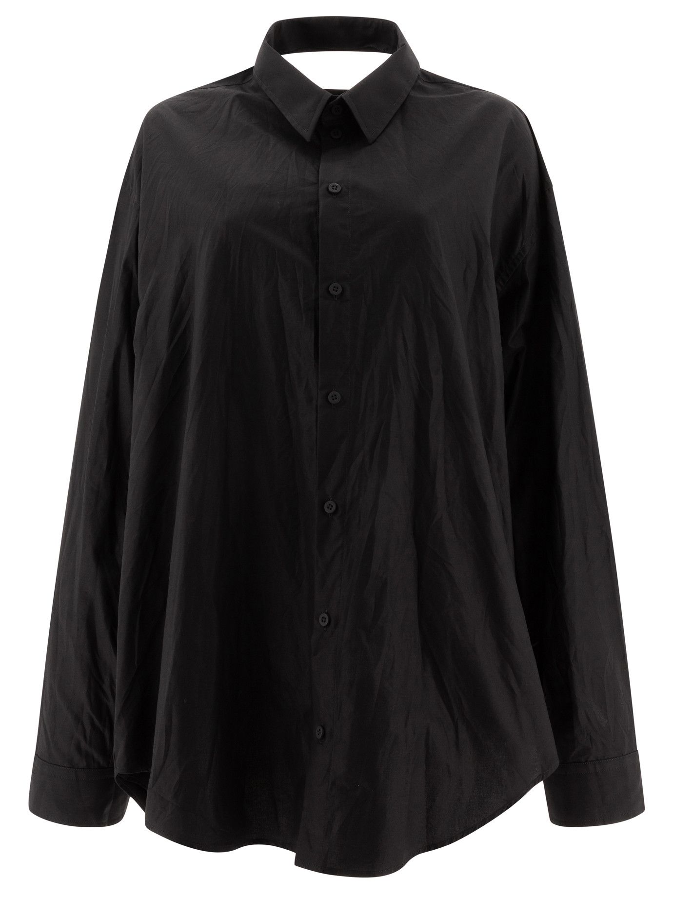 【関税＆送料込み】Balenciaga Suspended Shirt Effect Dress Balenciaga Black suspended shirt effect dress | TheDoubleF