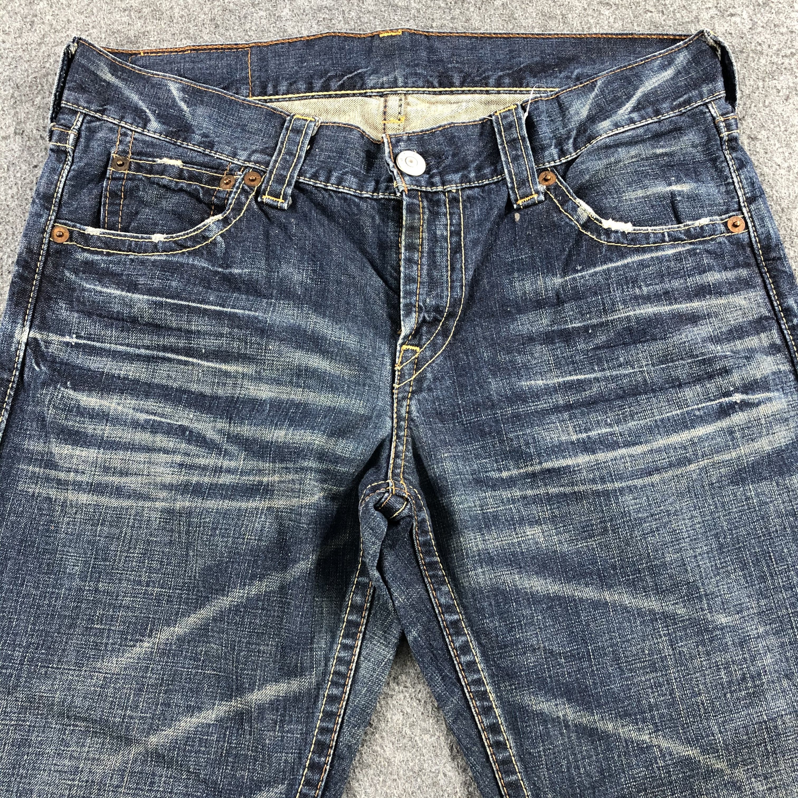Levi's Vintage 90s Blue Wash Levis 502 Jeans-J1865 Size US 36 / EU 52 - 3 Thumbnail