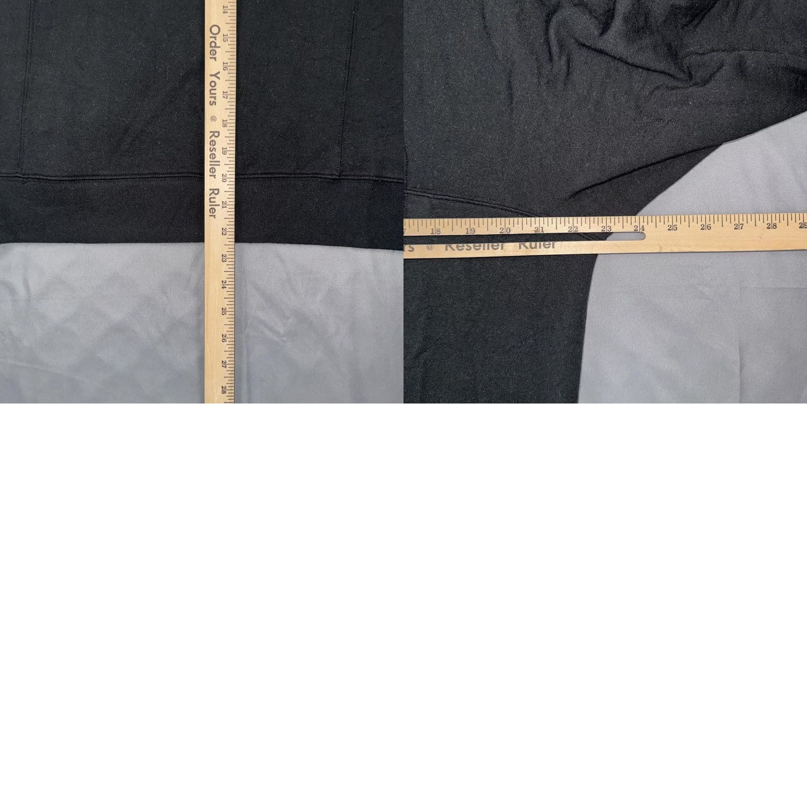 Quince Quince Sweatshirt Womens XL Black 1/4 Zip Mock Neck Raglan Stretch Pullover Size XL / US 12-14 / IT 48-50 - 8 Thumbnail