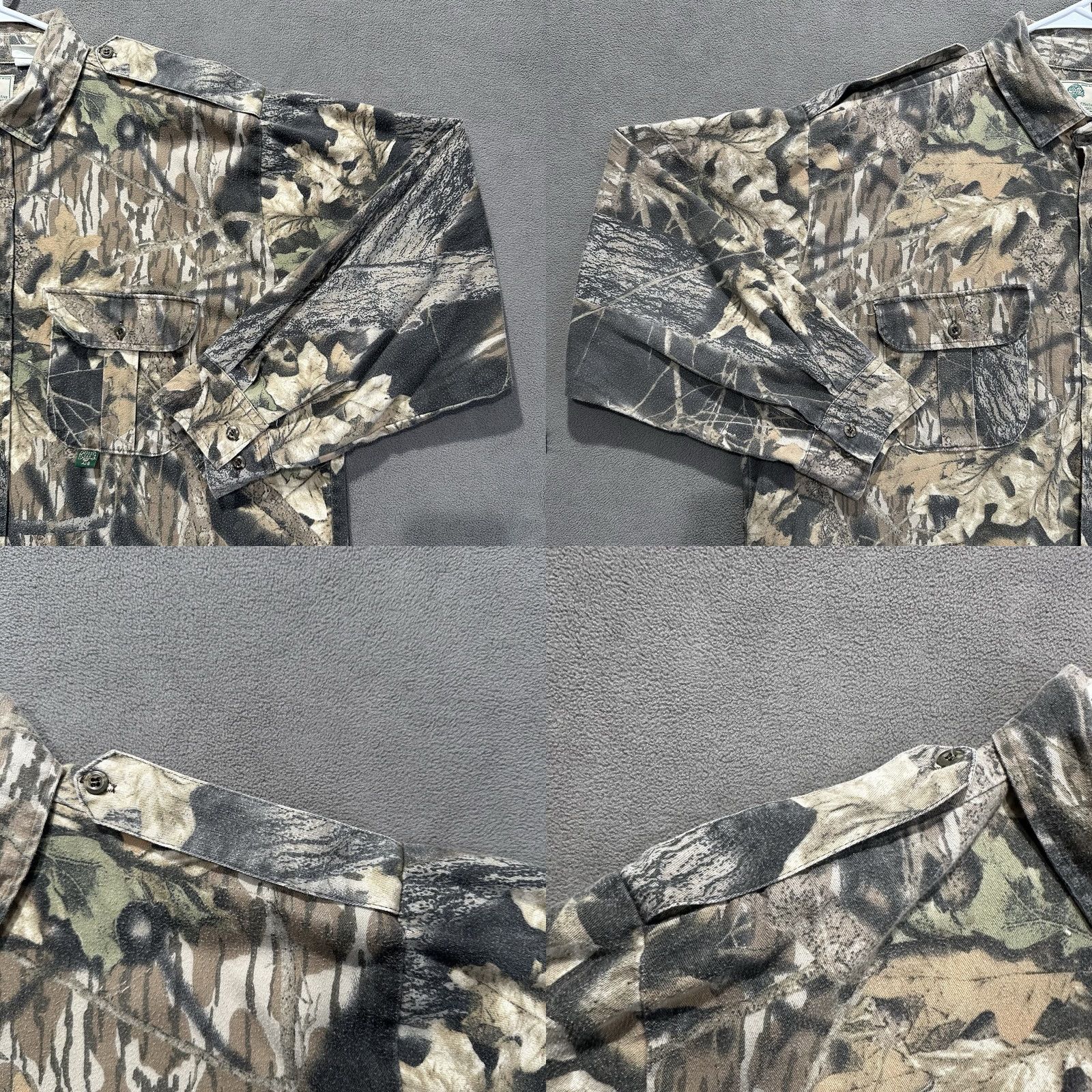 Vintage VINTAGE Mossy Oak Shirt Mens 2XL Breakup Camo Flannel Button Up Hunting USA 90s Size US XXL / EU 58 / 5 - 8 Thumbnail