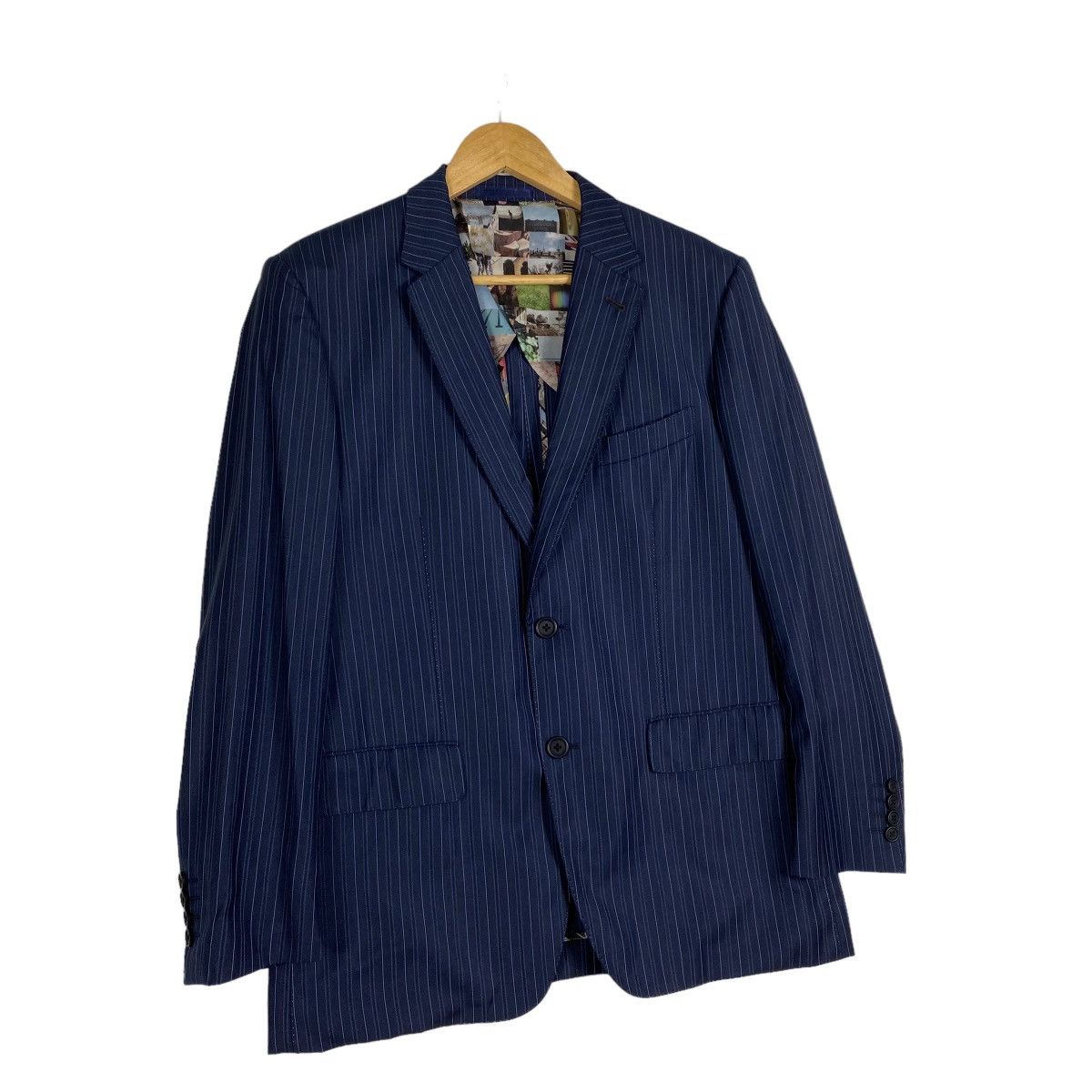 Loro Piana Paul Smith Button Blazer Loro Piana Fabric Size US M / EU 48-50 / 2 - 3 Thumbnail