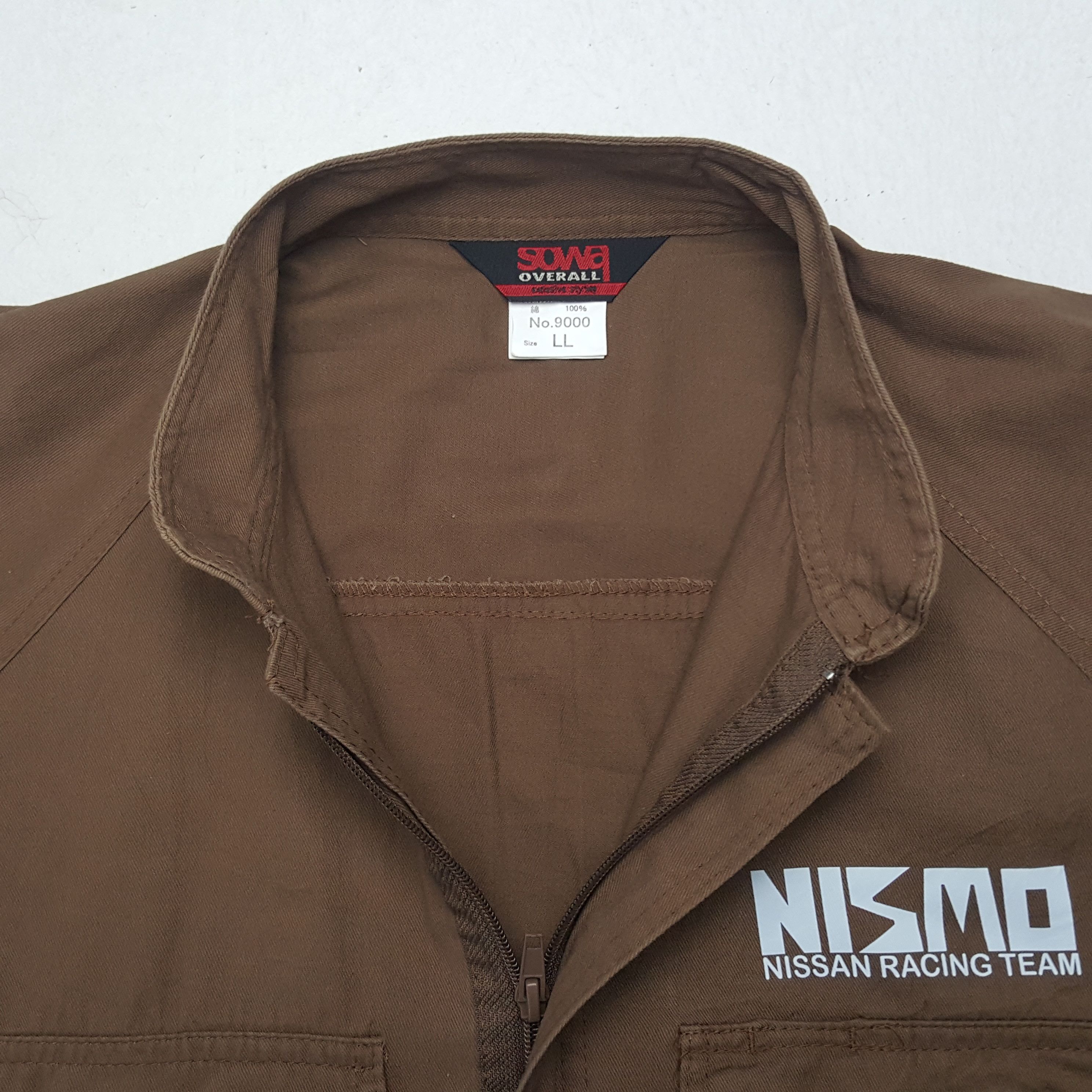 Japanese Brand × Vintage Vintage Nismo Nissan Japanese Racing Custom Coverall Jacket Size US L / EU 52-54 / 3 - 9 Thumbnail