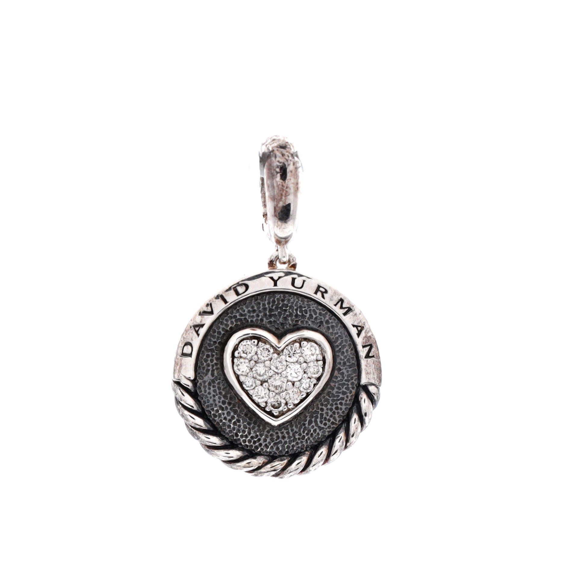 David Yurman Heart Circle Pendant Size ONE SIZE - 1 Thumbnail