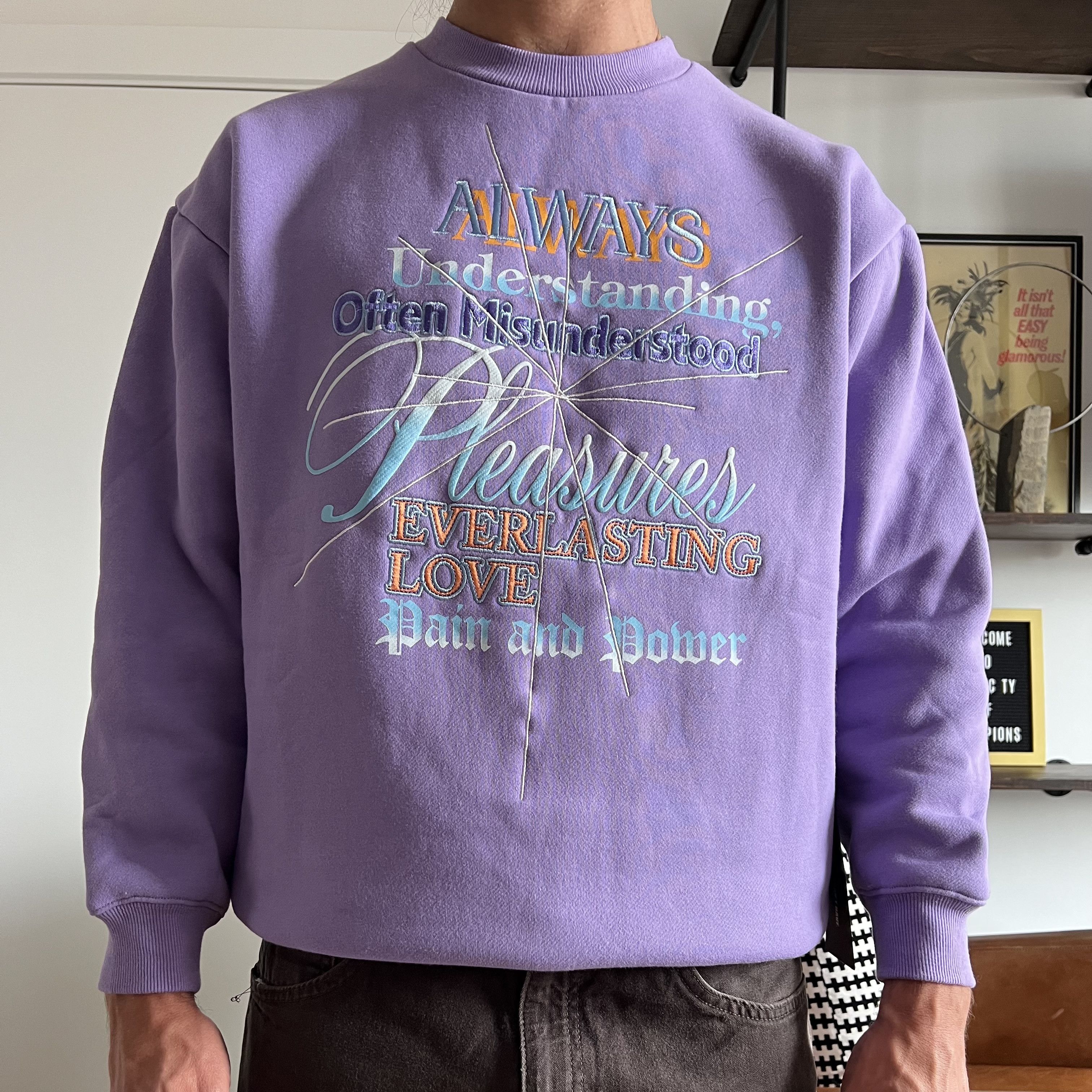 Pleasures Pleasures Faith crewneck sweatshirt Size US M / EU 48-50 / 2 - 5 Thumbnail