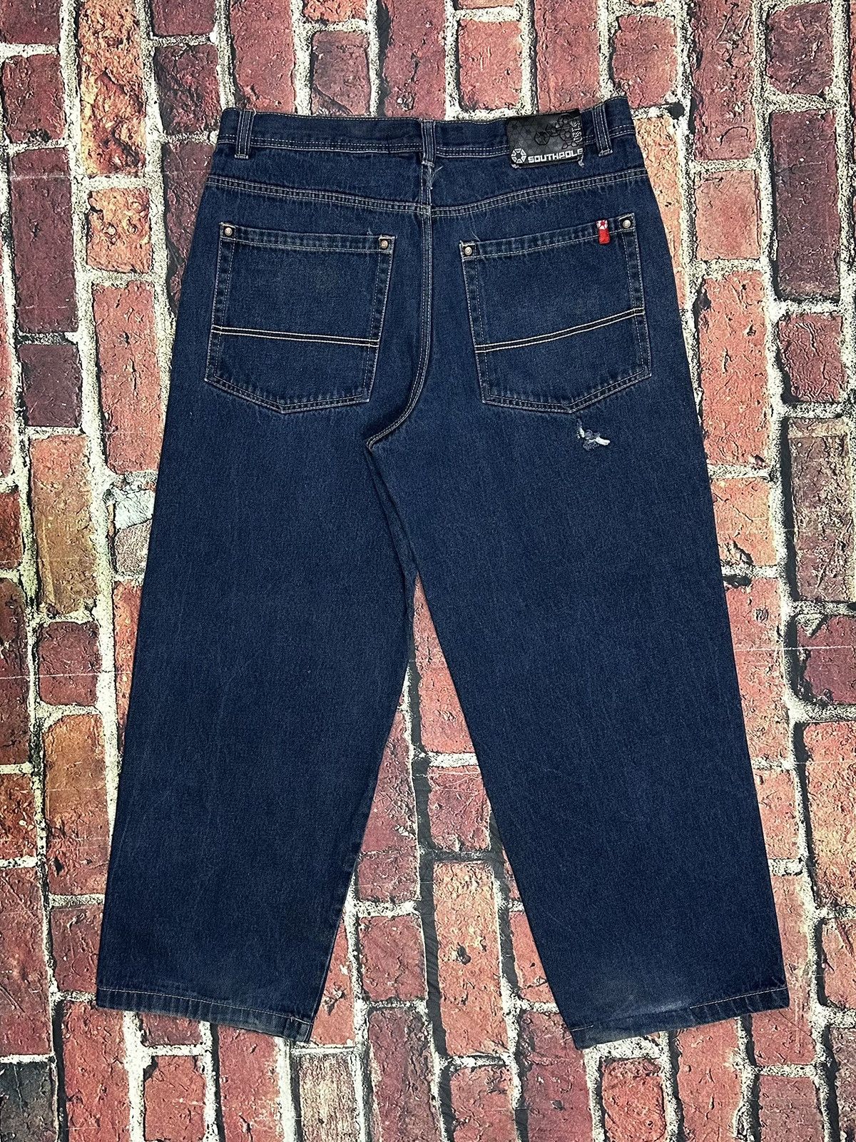 Polar Skate Co. × Southpole Baggy Southpole jeans red tab | Grailed