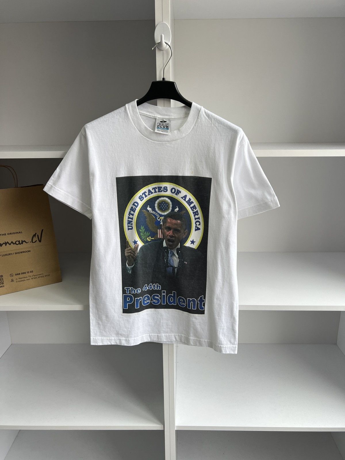 Designer × Vintage Vintage Obama The 44th President T-Shirt Size US M / EU 48-50 / 2 - 5 Thumbnail