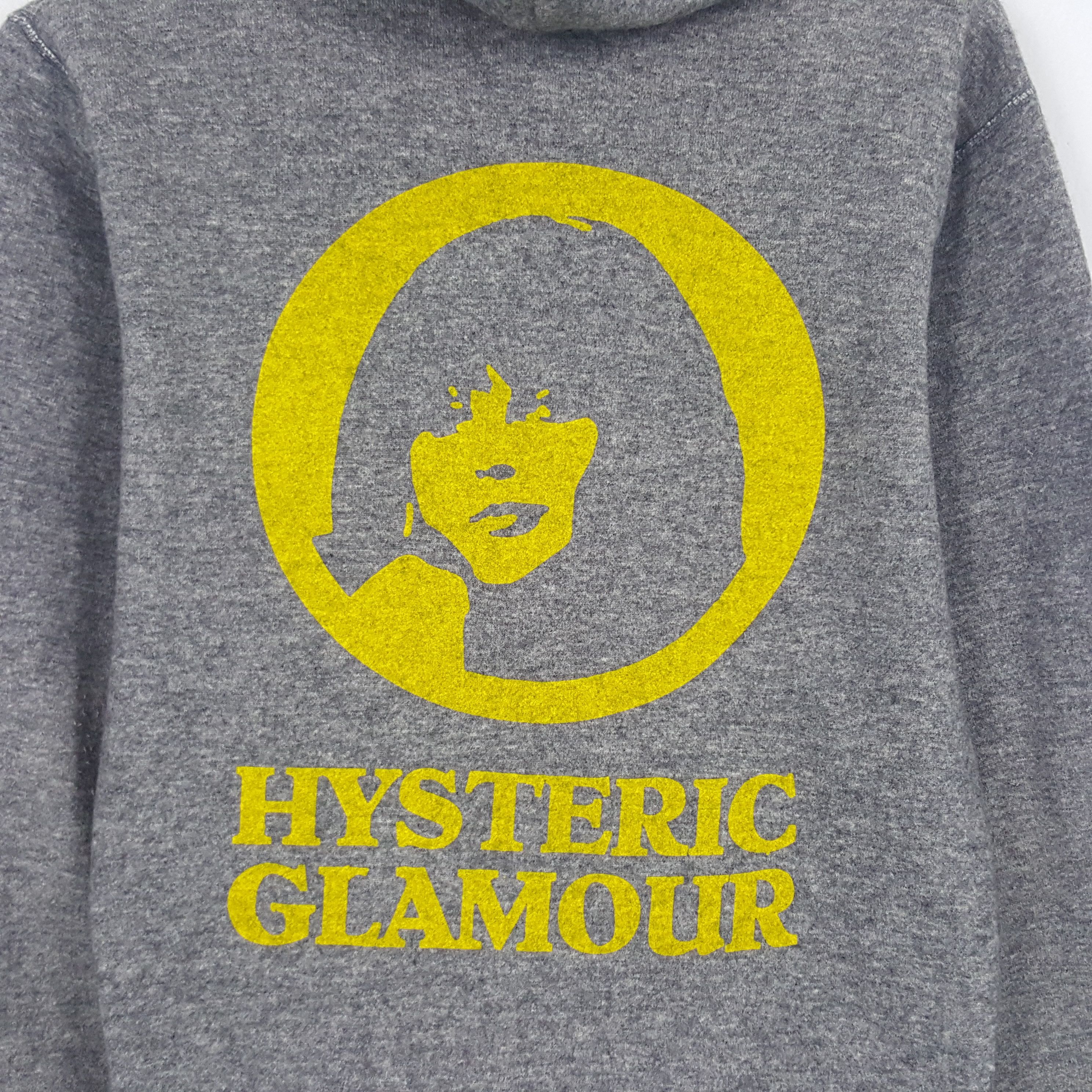 Hysteric Glamour × Japanese Brand × Vintage Vintage Hysteric Glamour Custom Art Logo Sweatshirt Hoodies Size US S / EU 44-46 / 1 - 2 Thumbnail