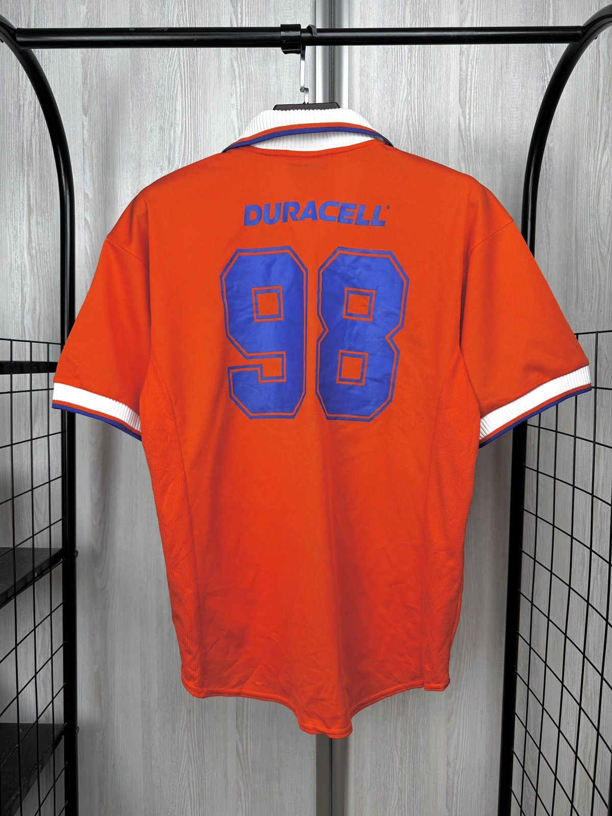 NIKE NETHERLANDS KNVB 1997 1998 HOME FOOTBALL SOCCER JERSEY