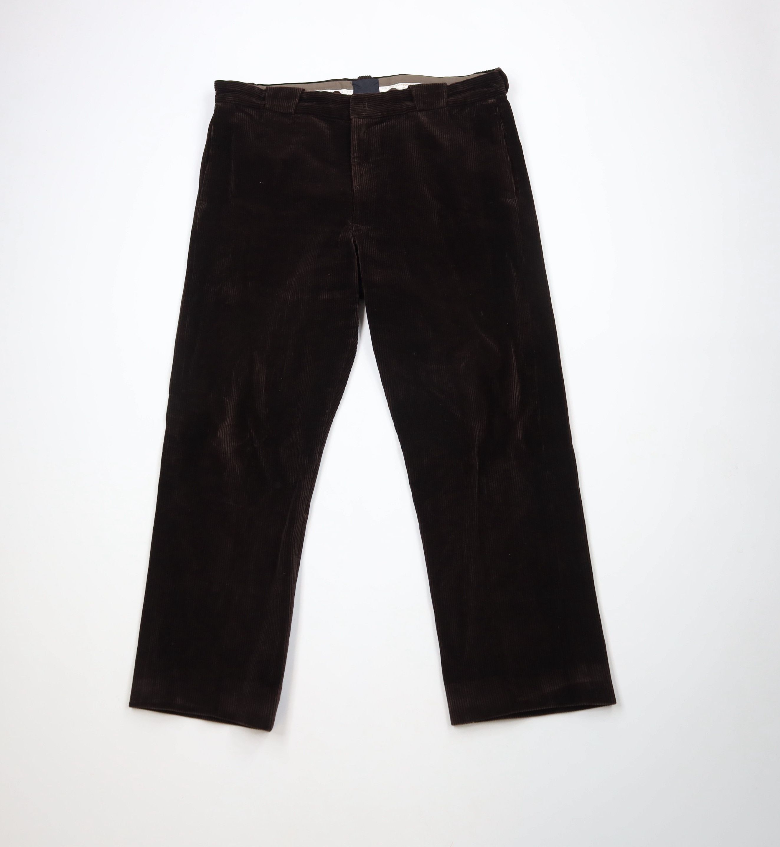 Vintage Vintage 90s Streetwear Wide Leg Corduroy Pants Brown Size US 38 / EU 54 - 1 Thumbnail