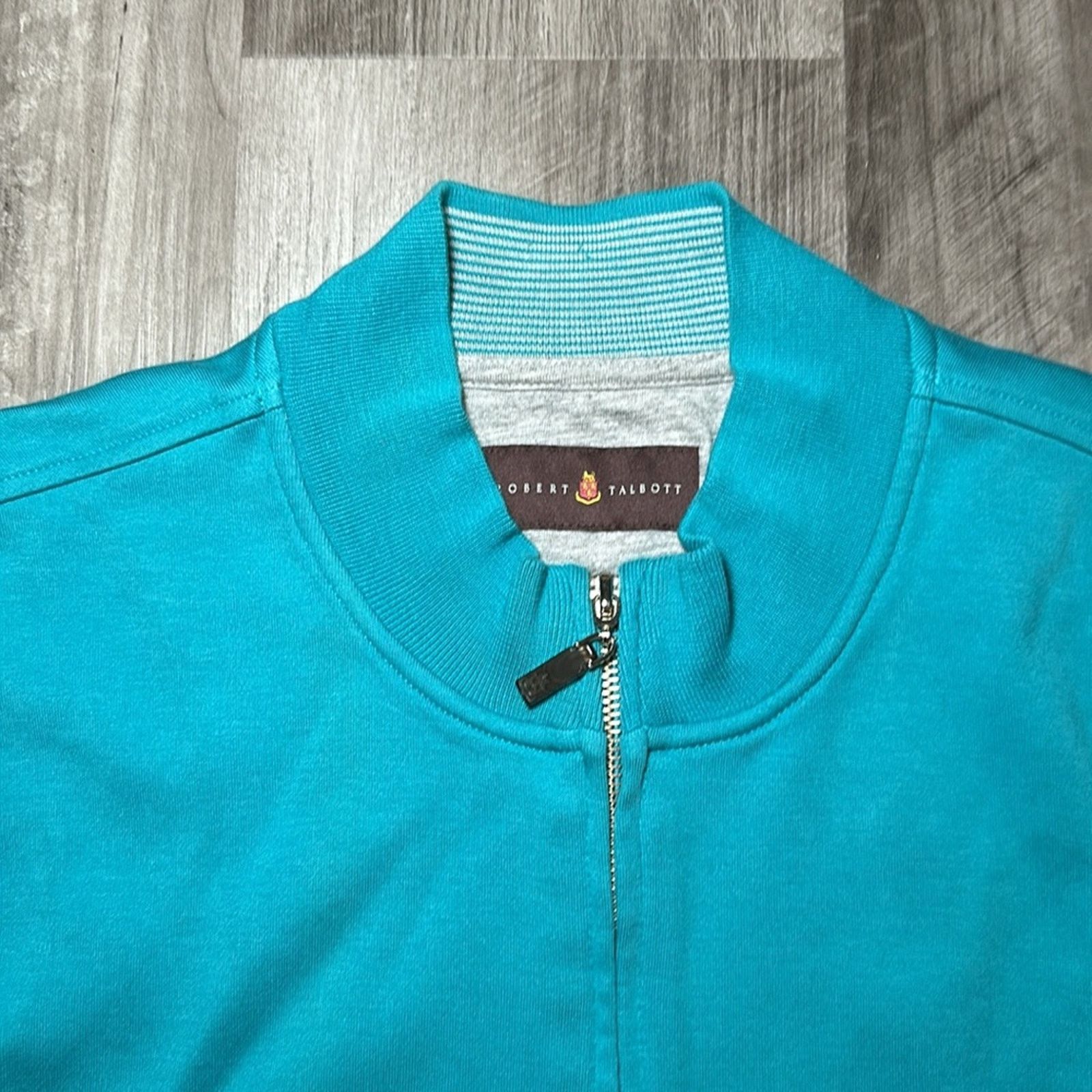 Robert Talbott Robert Talbott Pima Cotton Full Zip Sweater Vest - Large Size US L / EU 52-54 / 3 - 5 Thumbnail