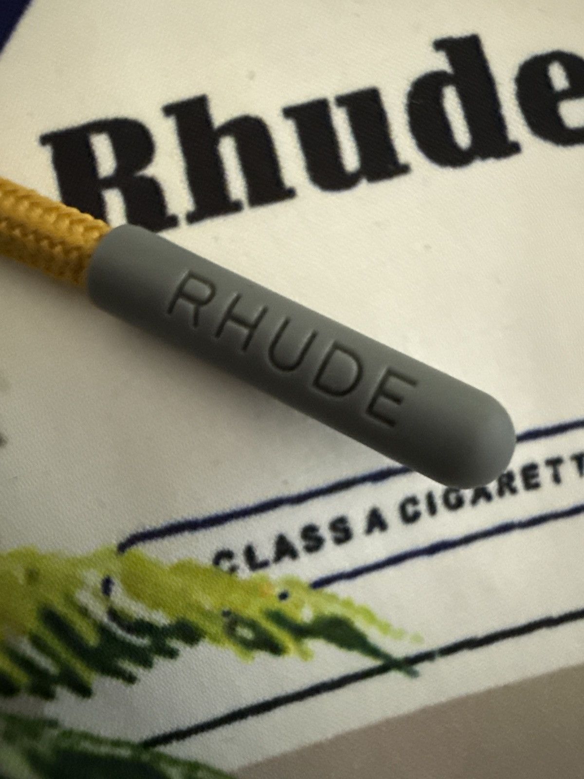 Rhude RHUDE Men's Cigarette Cases Drawstring Shorts XL Size US 38 / EU 54 - 2 Thumbnail