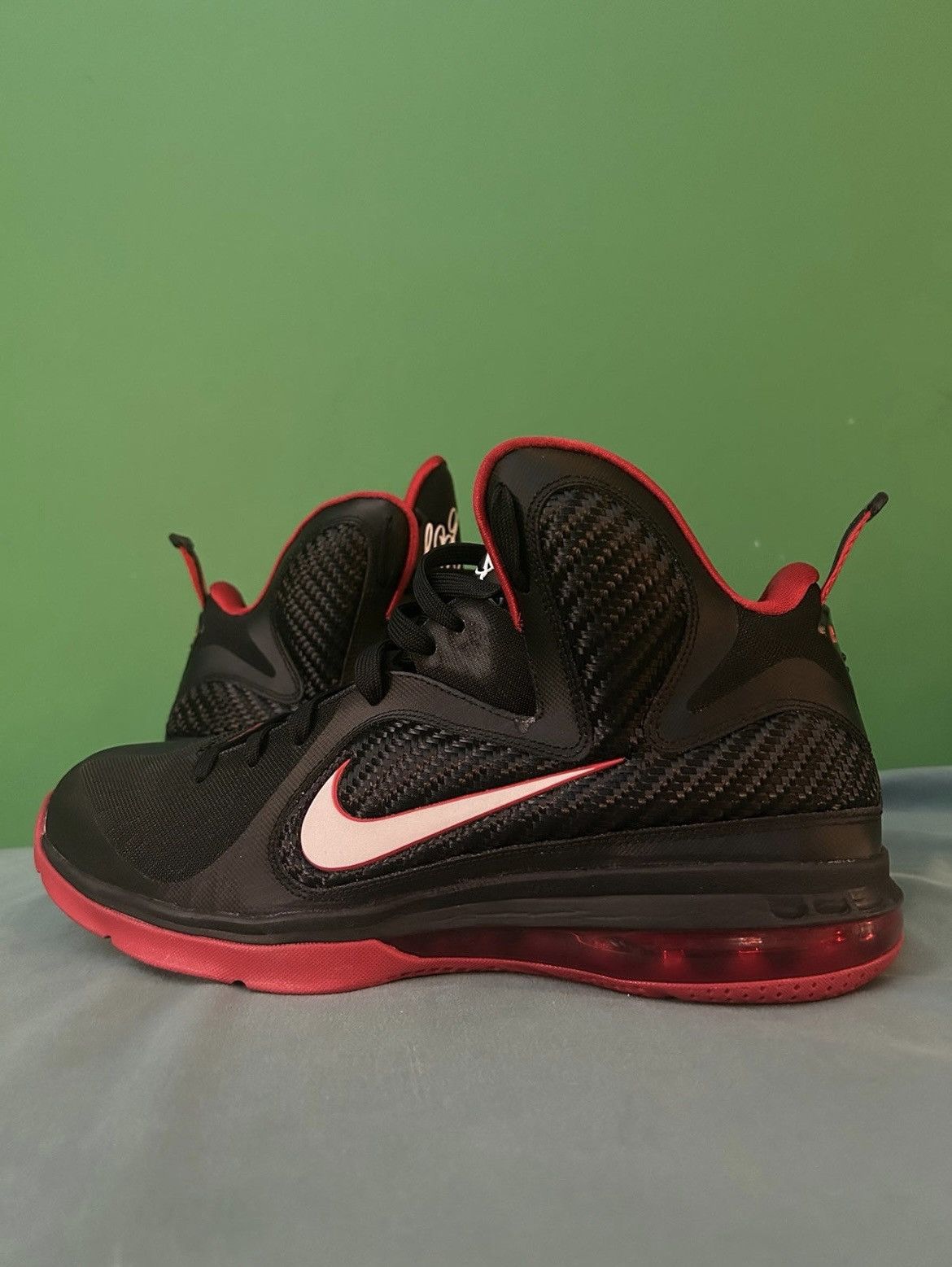 Nike Nike Lebron 9 Miami Heat Away 2012 Size US 11 / EU 44 - 1 Thumbnail
