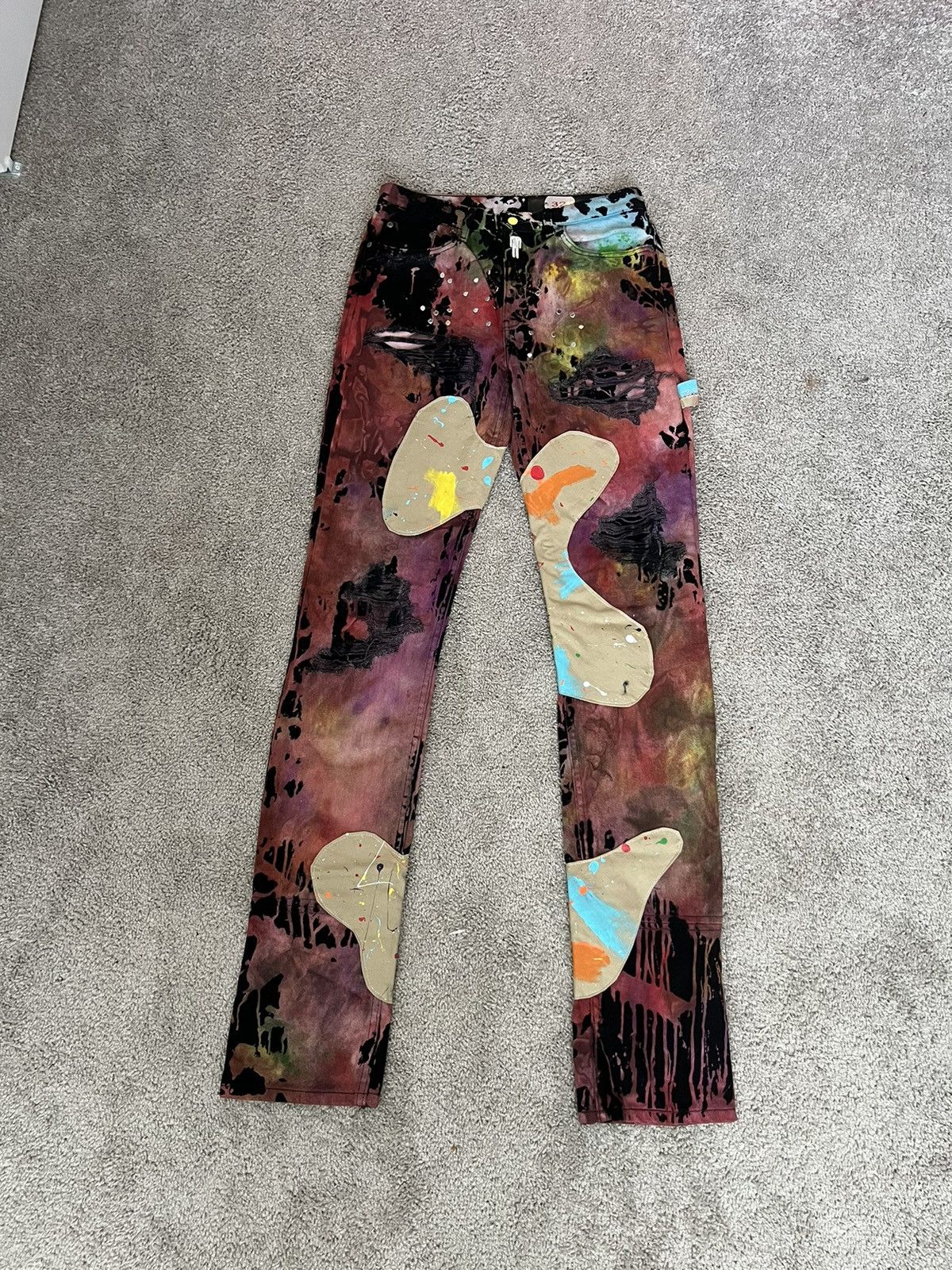 Other Custom 1/1 Men’s stacked denim size 32 Valabasas 424 style Size US 32 / EU 48 - 1 Thumbnail