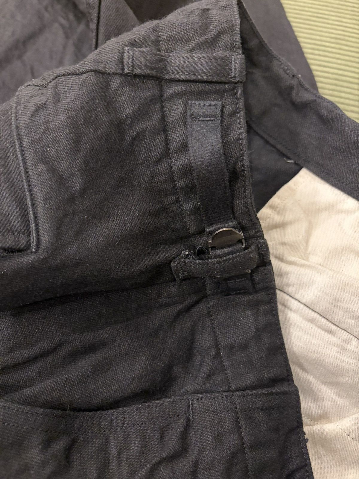 Comoli Comoli Black Denim BDU Pants Size 3 Size US 34 / EU 50 - 10 Thumbnail