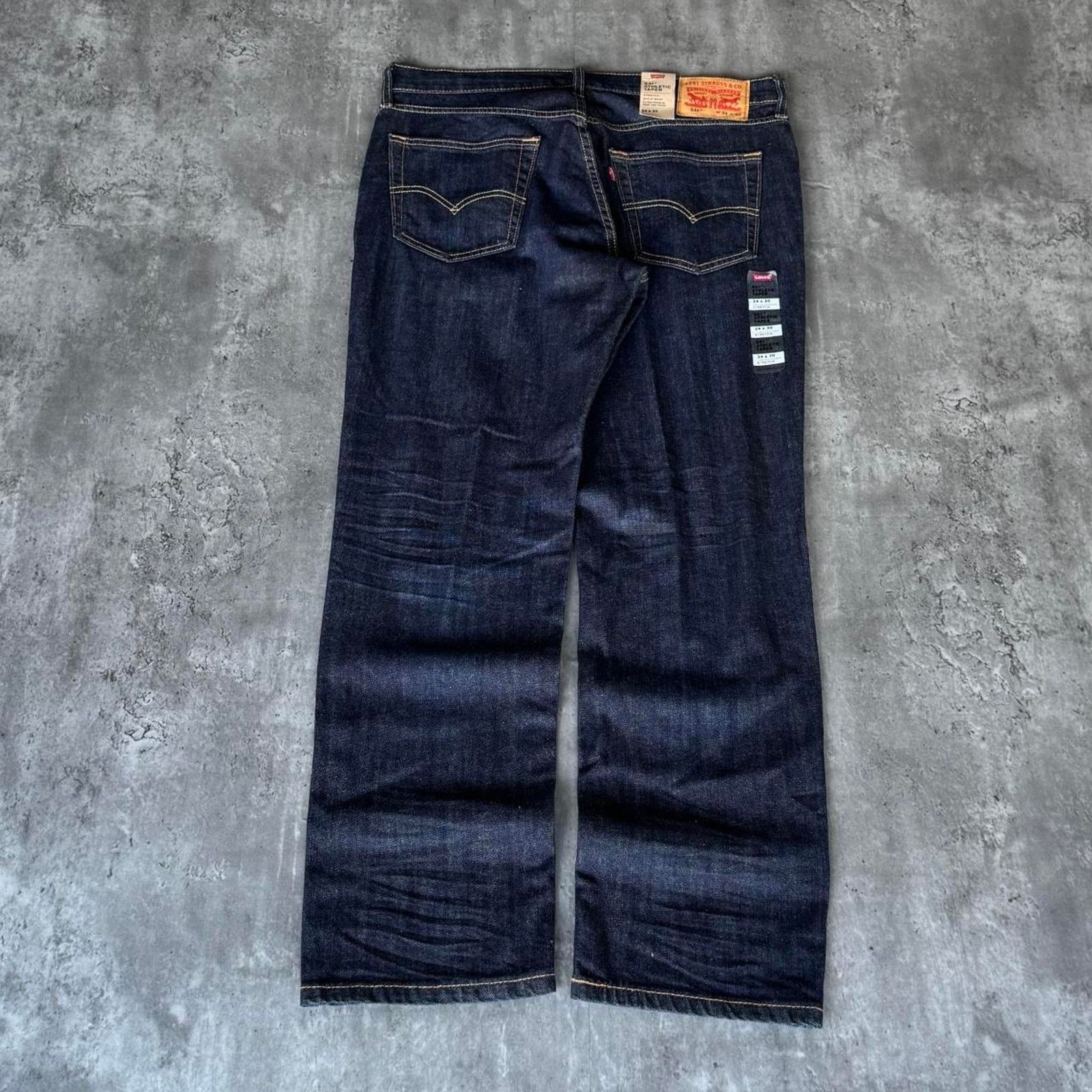 Levi's × Levi's Vintage Clothing × Vintage Vintage Y2K Levi’s 541 Athletic Taper Dark Wash Denim Jeans Size US 34 / EU 50 - 1 Thumbnail