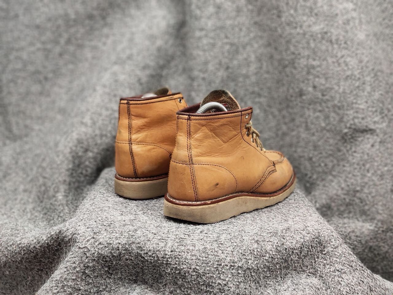 Red Wing Vintage Red Wing Moc Toe 3374 Faded Leather Boots Shoes Size US 5 / EU 37 - 7 Thumbnail