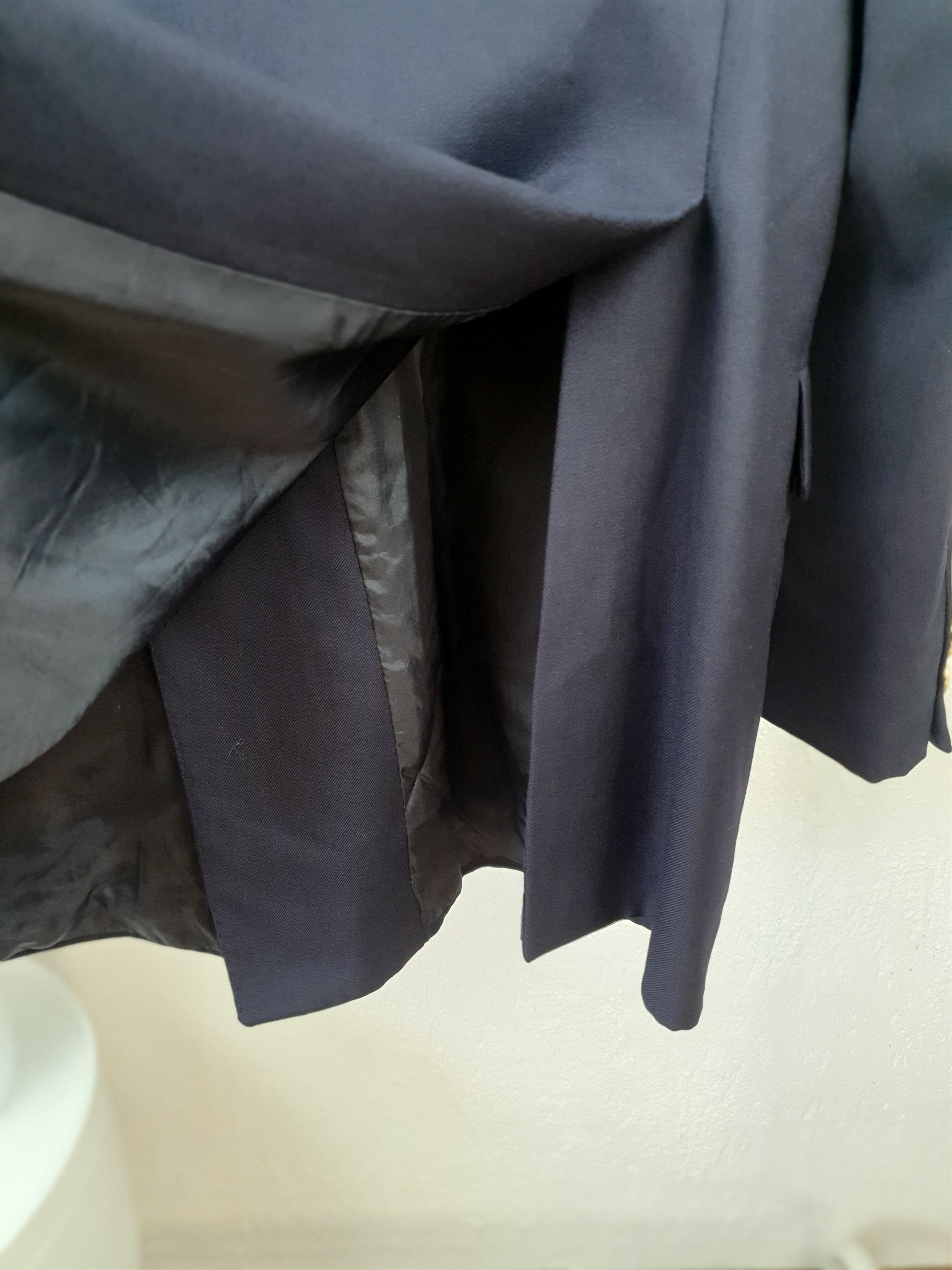 DAKS × Vintage Dark London Wool Jacket Gold Button Blazers Medium Size Size US M / EU 48-50 / 2 - 5 Thumbnail