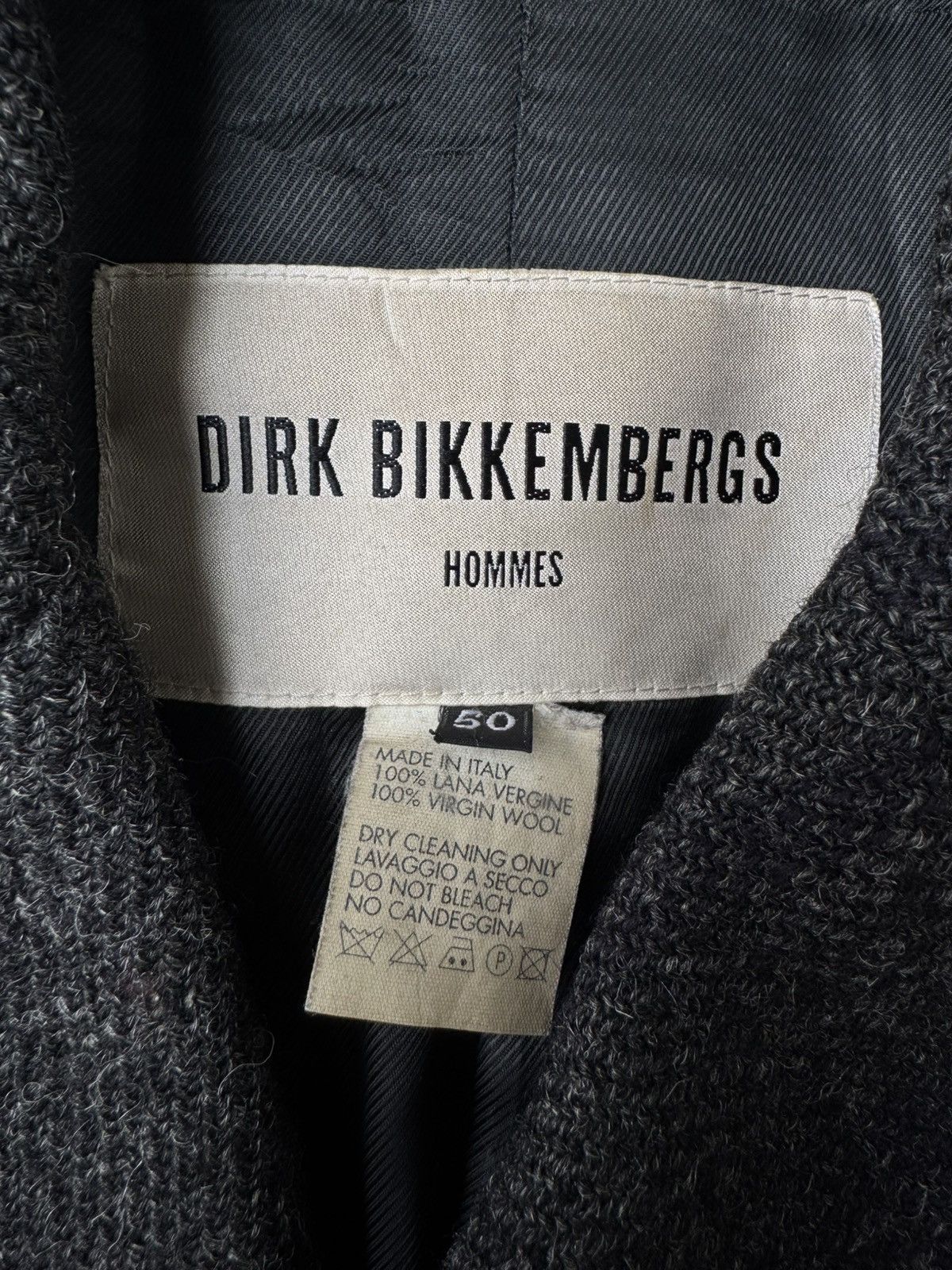 Dirk Bikkembergs Dirk Bikkembergs AW95 Cargo Double Breasted Wool Blazer Size US M / EU 48-50 / 2 - 3 Thumbnail