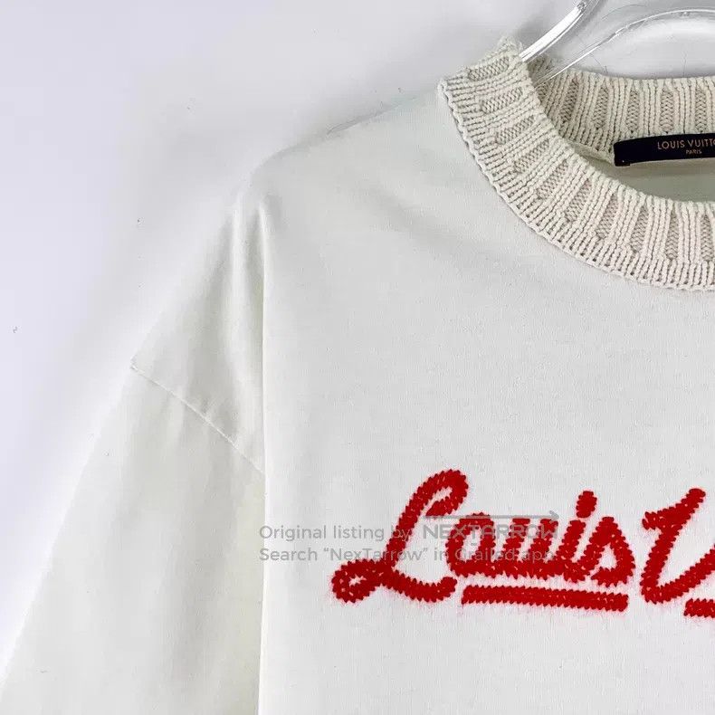 Louis Vuitton Louis Vuitton 22 white logo monogrammed embroidered cotton Size US S / EU 44-46 / 1 - 3 Thumbnail