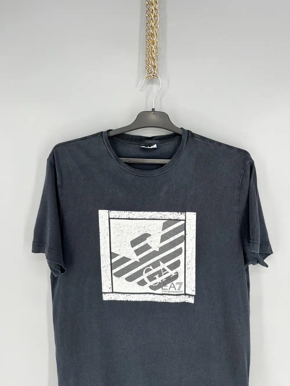 Armani Vintage Y2K Emporio Armani Big Logo Designer Made In Size US M / EU 48-50 / 2 - 6 Thumbnail