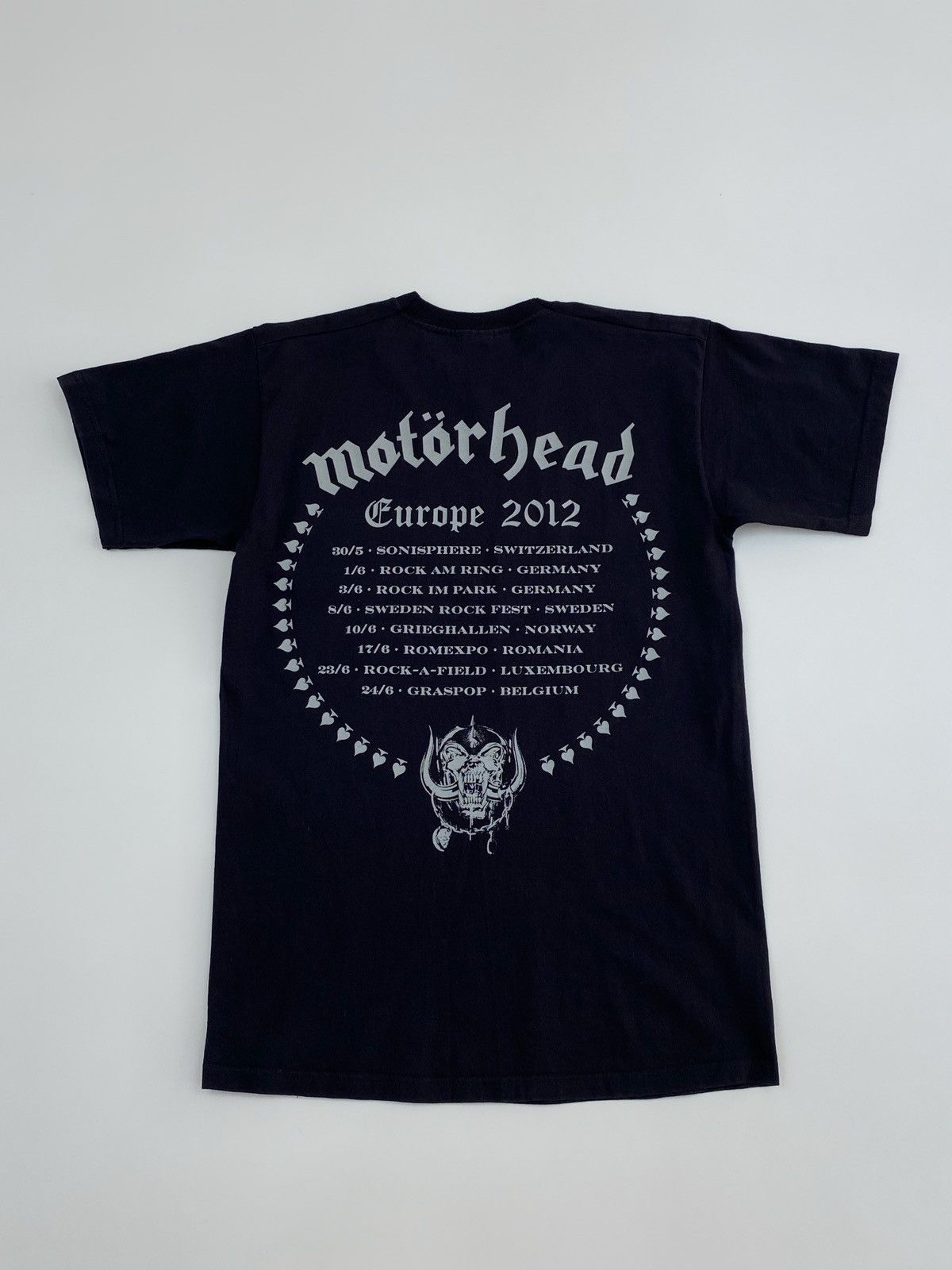Band Tees 2012 Motorhead Europe Tour T-Shirt Size US S / EU 44-46 / 1 - 6 Thumbnail