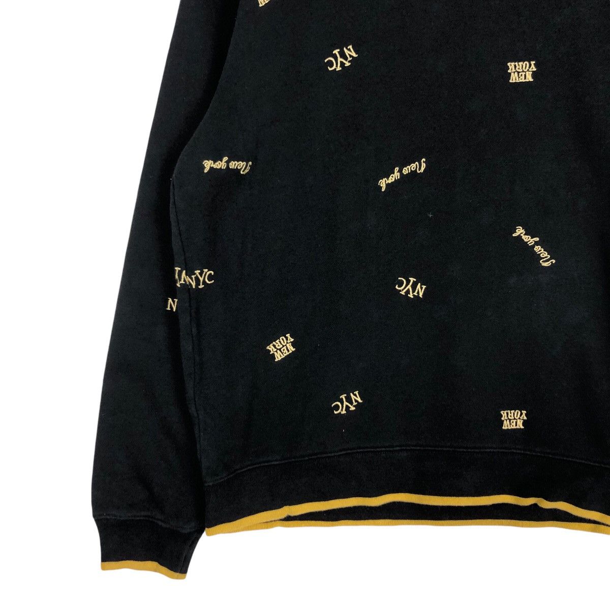 New York Yankees × Vintage Vintage Sweatshirt New York Rare Design 90s Streetwear Size US M / EU 48-50 / 2 - 3 Thumbnail