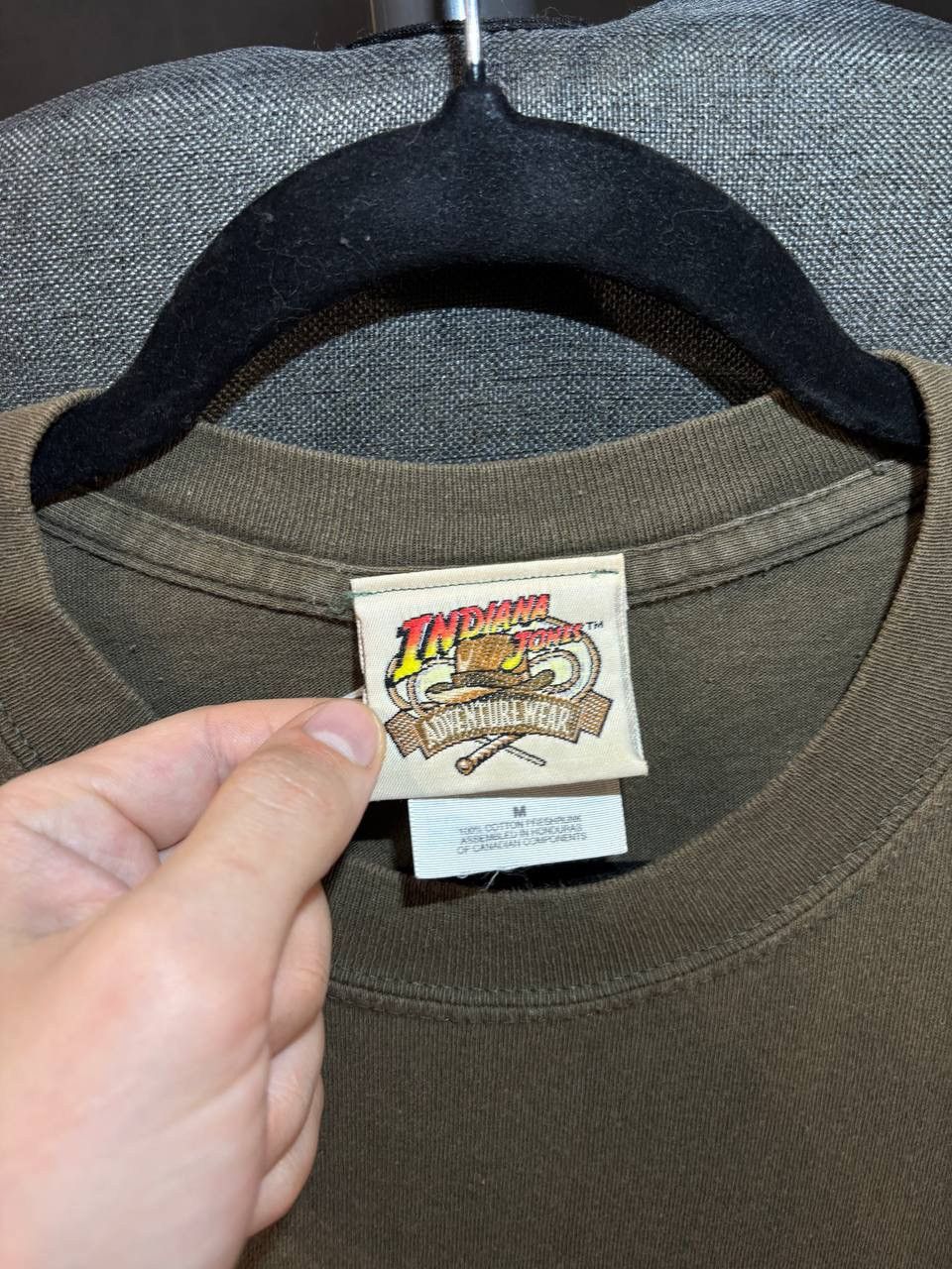 Vintage Indiana Jones vintage T-shirt Size:M Size US M / EU 48-50 / 2 - 6 Thumbnail