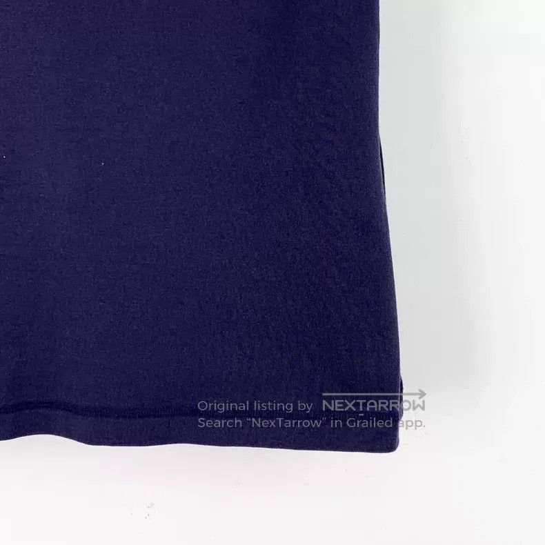 Hermes Hermes Dark blue buckle print cotton round neck short slee Size XS / US 0-2 / IT 36-38 - 4 Thumbnail