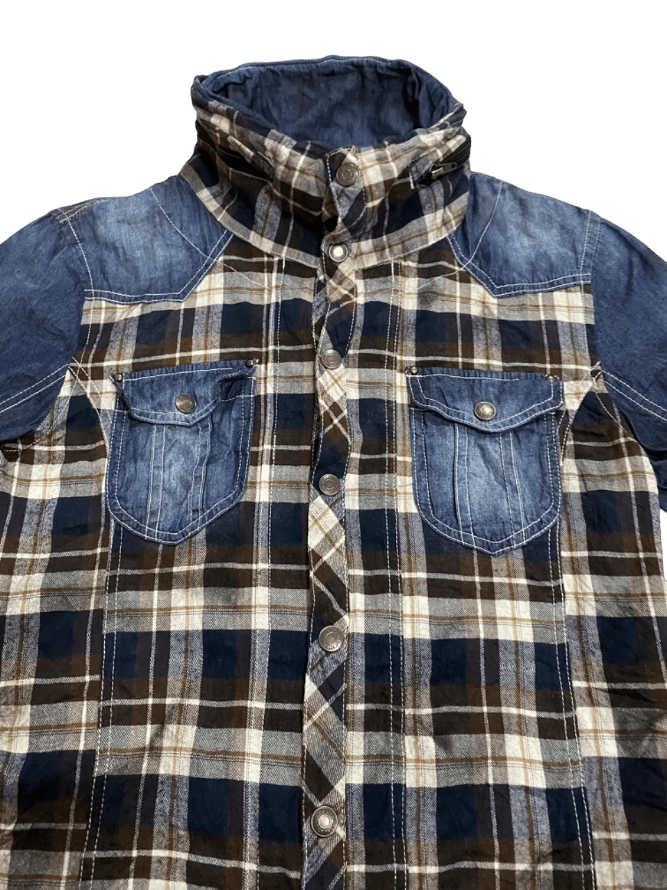 In The Attic In The Attic Double Collar Snap Button Shirt Size US L / EU 52-54 / 3 - 3 Thumbnail
