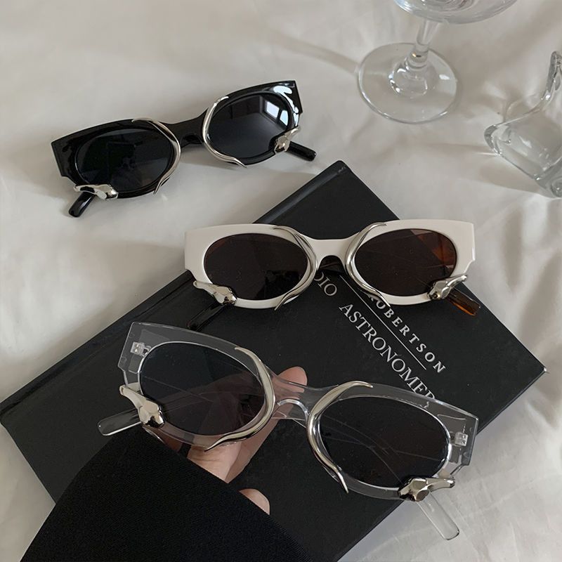VIBE New Trend Street ins style custom avant-garde sunglasses Size ONE SIZE - 3 Thumbnail