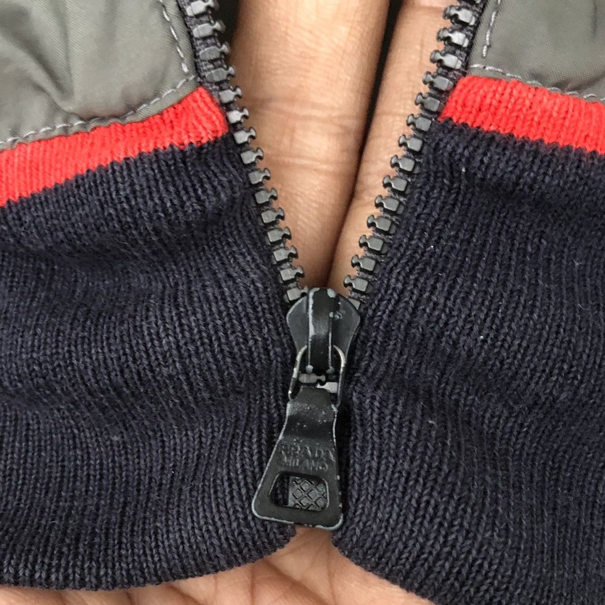Prada Prada Sport SS00 Stash Pocket Nylon Zip Up Bomber Jacket Size US M / EU 48-50 / 2 - 10 Thumbnail