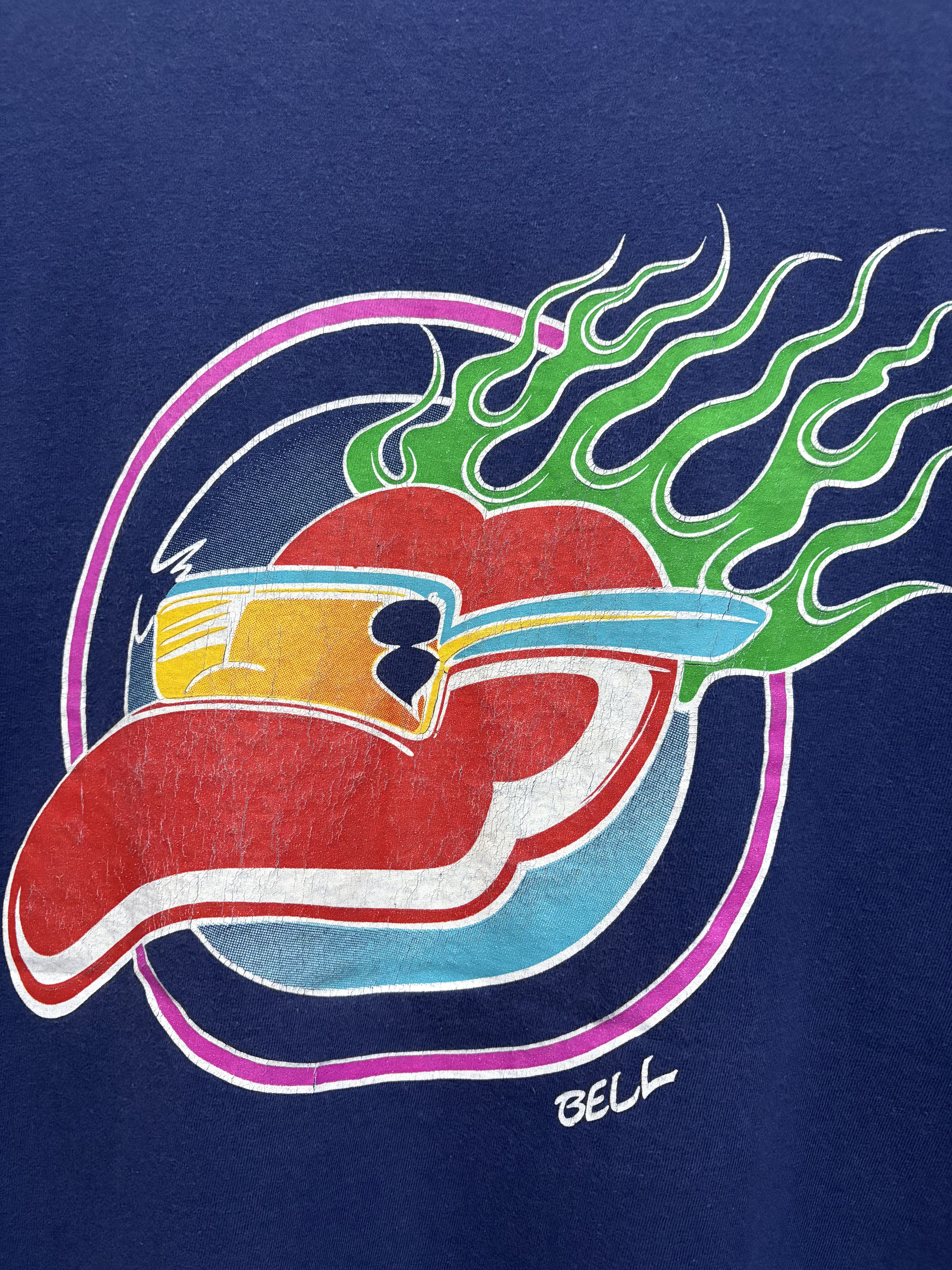 Japanese Brand × Vintage Vintage 90's Pepperboyz Chili's Hot Rod Custom T-Shirt Size US M / EU 48-50 / 2 - 5 Thumbnail
