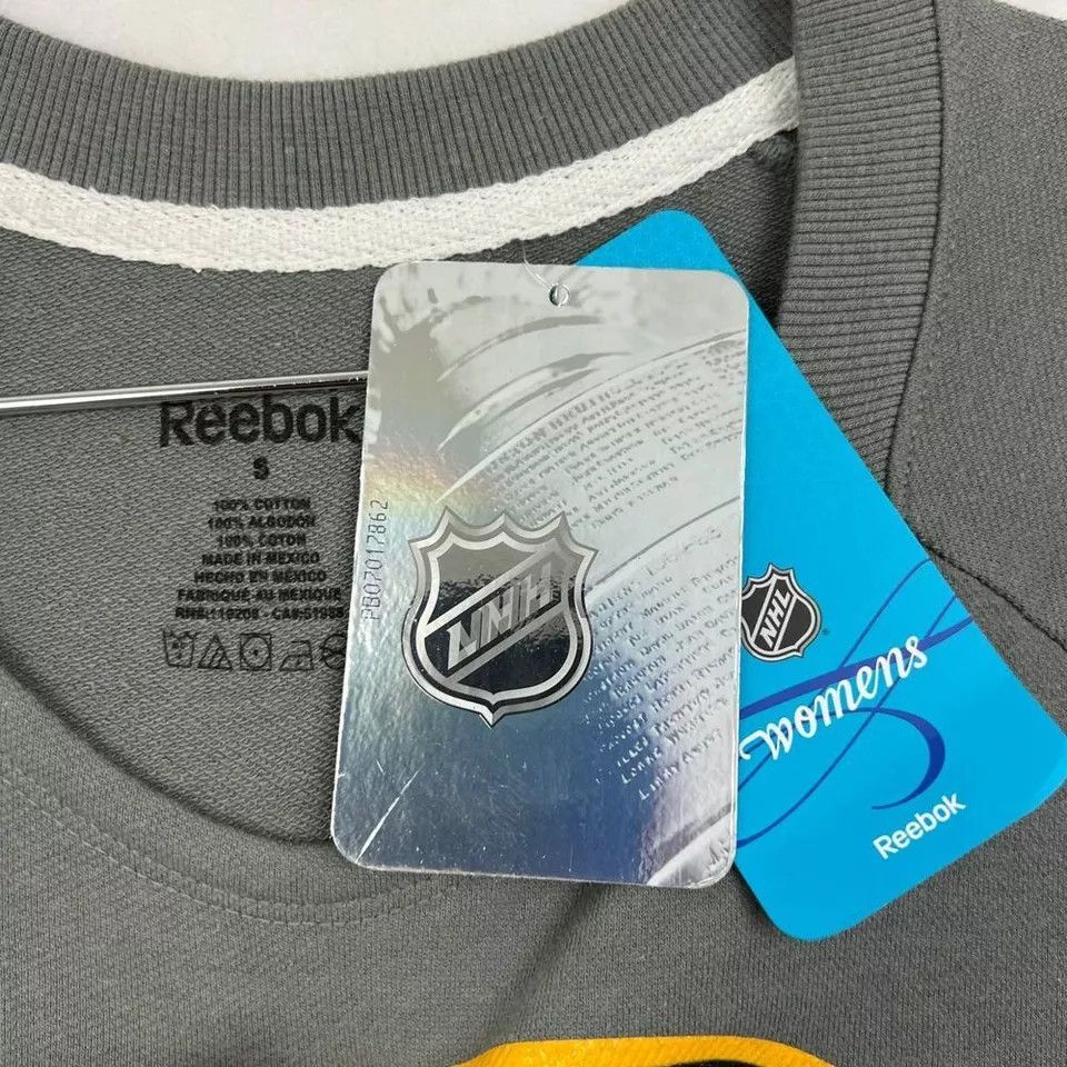 Reebok Boston Ruins Sweatshirt Women NHL Pullover Long Sleeve New S Size S / US 4 / IT 40 - 5 Thumbnail