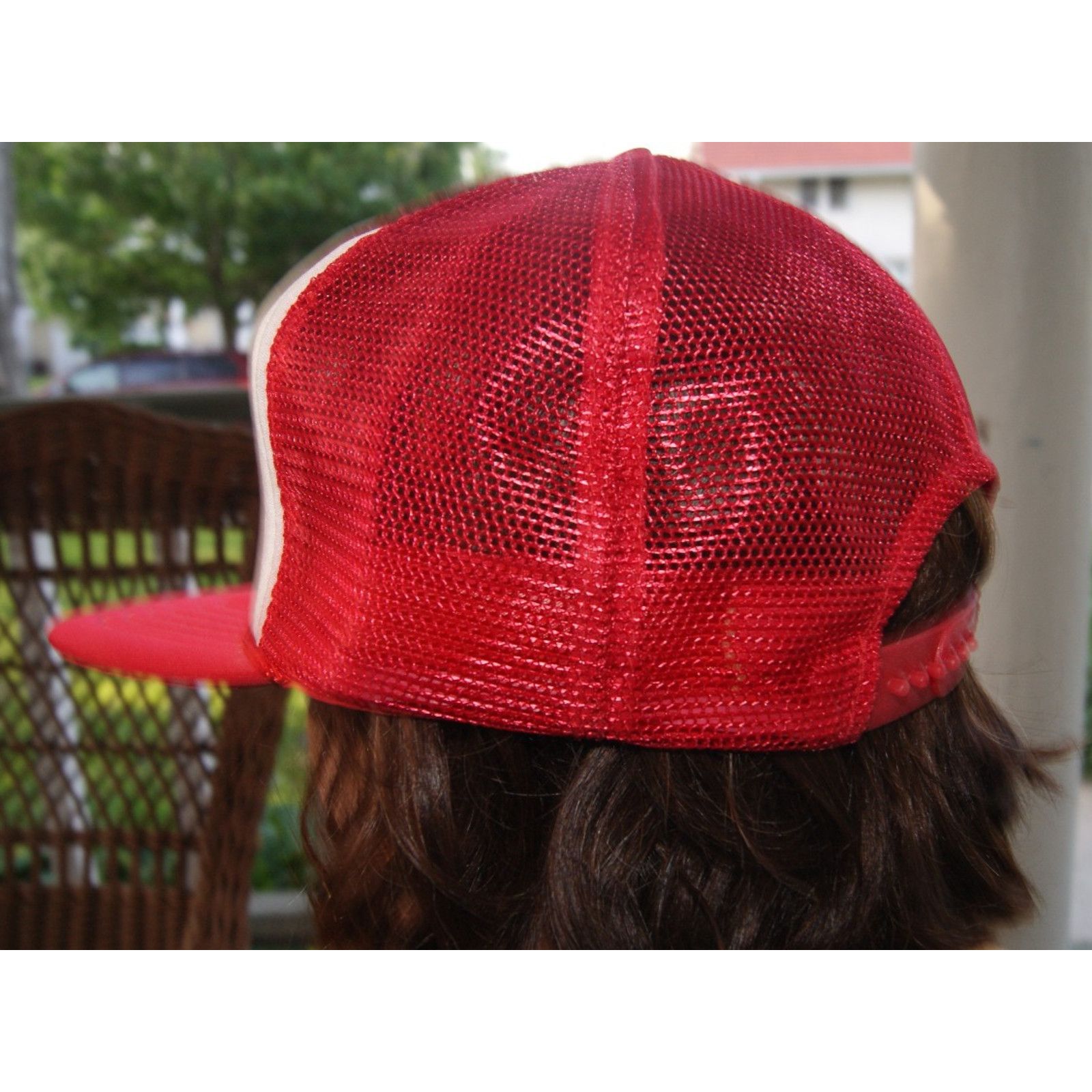 Vintage Vtg Mark Twain Cave SnapBack Trucker Hat White Foam Mesh NWT Size ONE SIZE - 6 Thumbnail